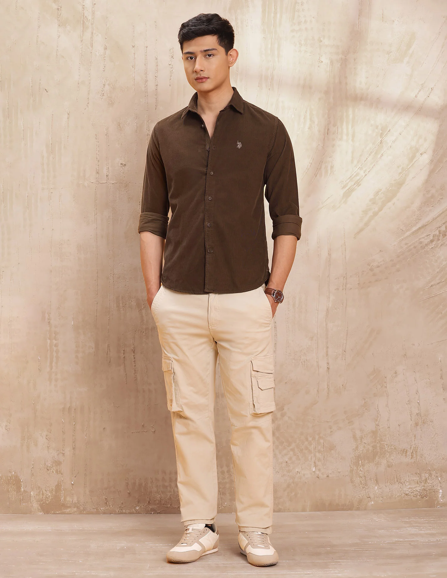 Pure Cotton Slim Fit Shirt - Image 3