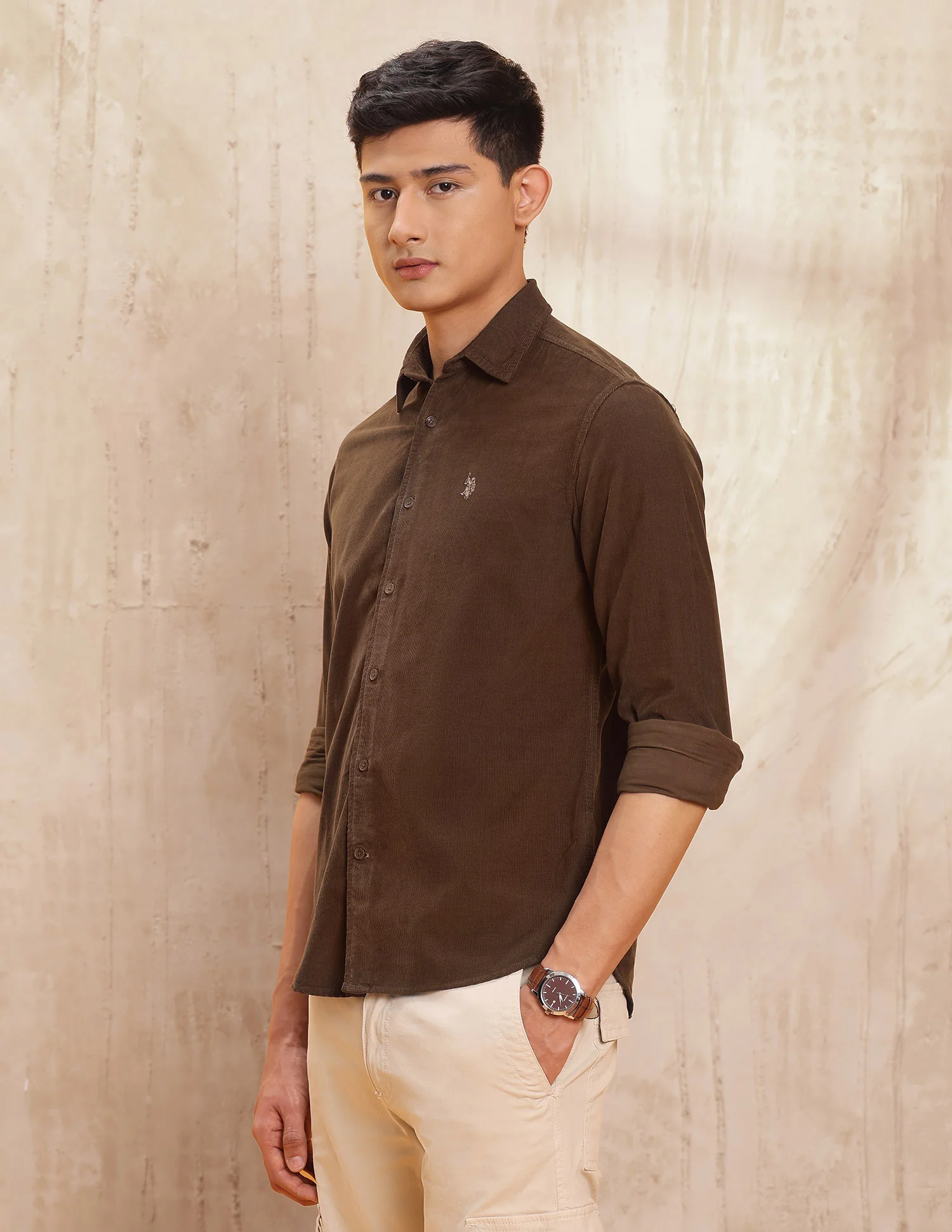 Pure Cotton Slim Fit Shirt - Image 4