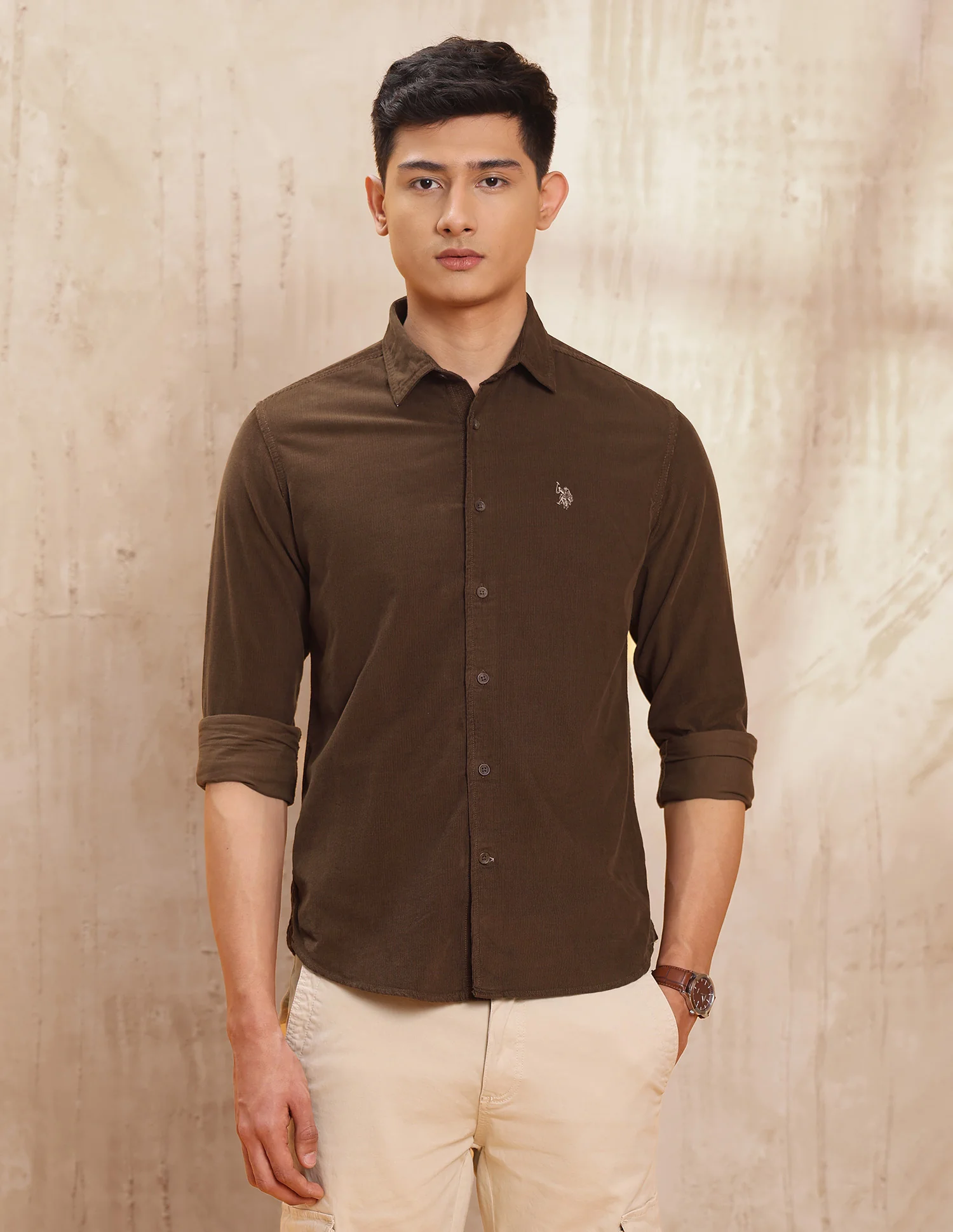 Pure Cotton Slim Fit Shirt - Image 6