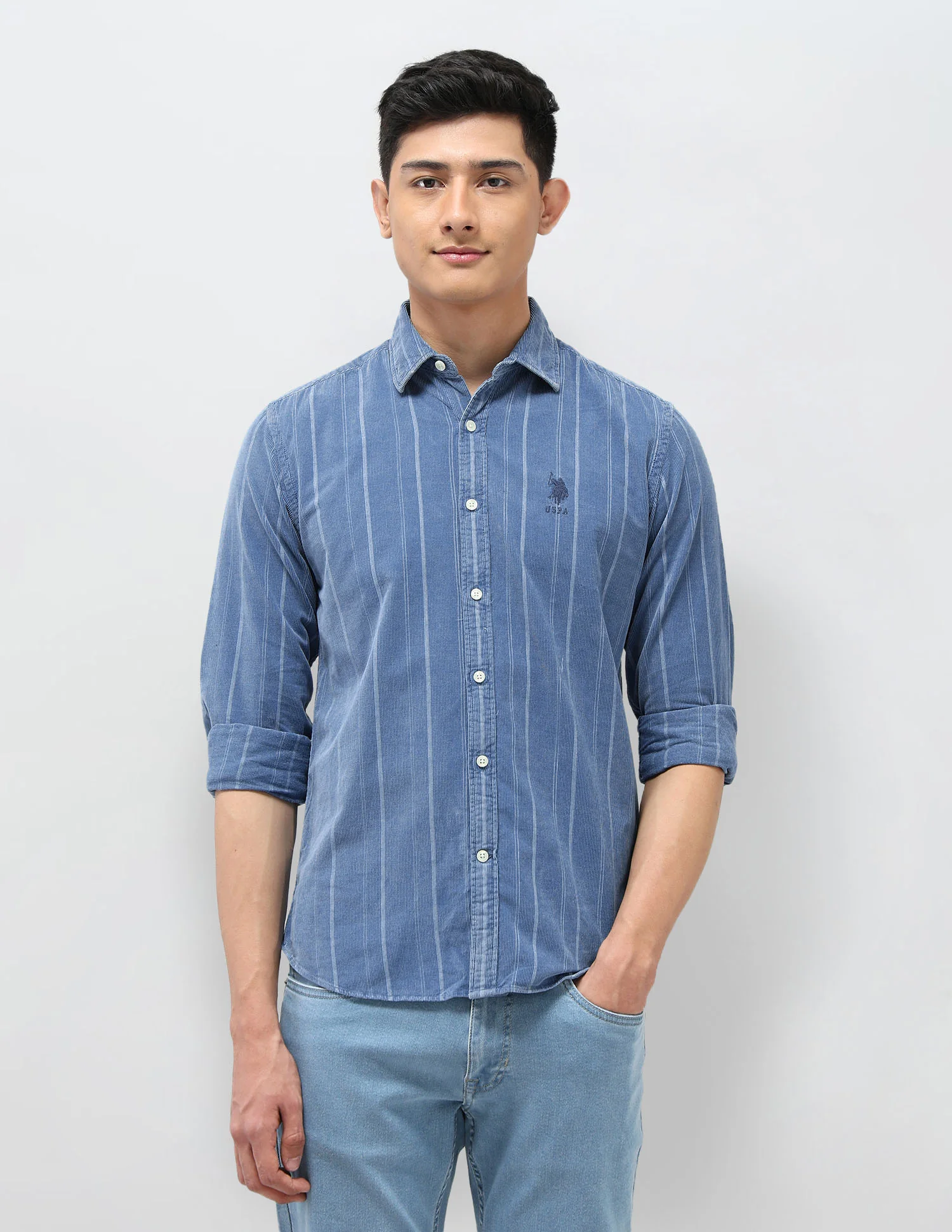 Pure Cotton Slim Fit Shirt - Image 6