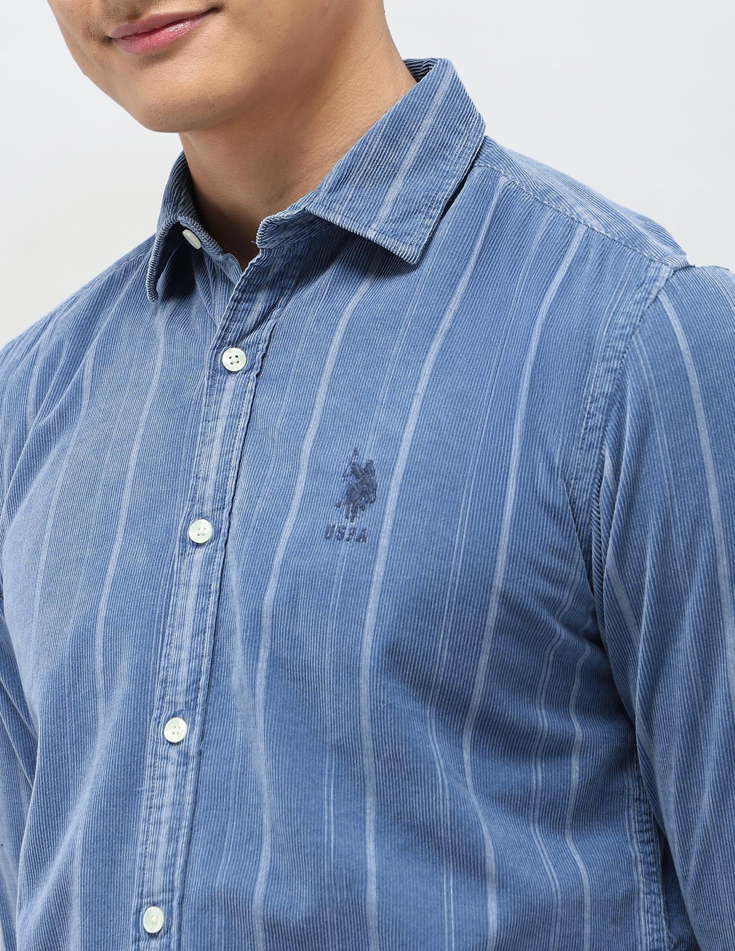 Pure Cotton Slim Fit Shirt - Image 7
