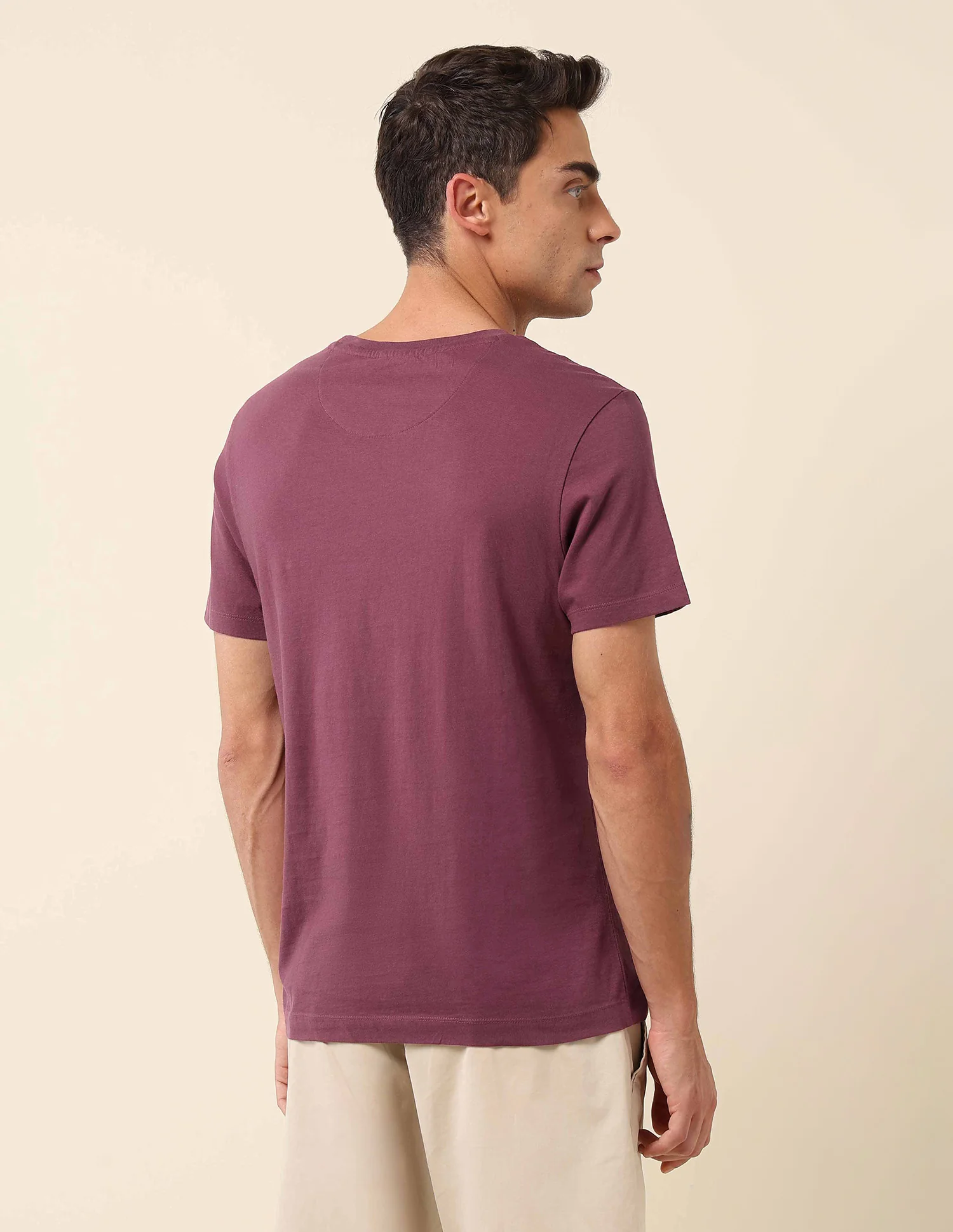 Pure Cotton Slim Fit T-Shirt - Image 5