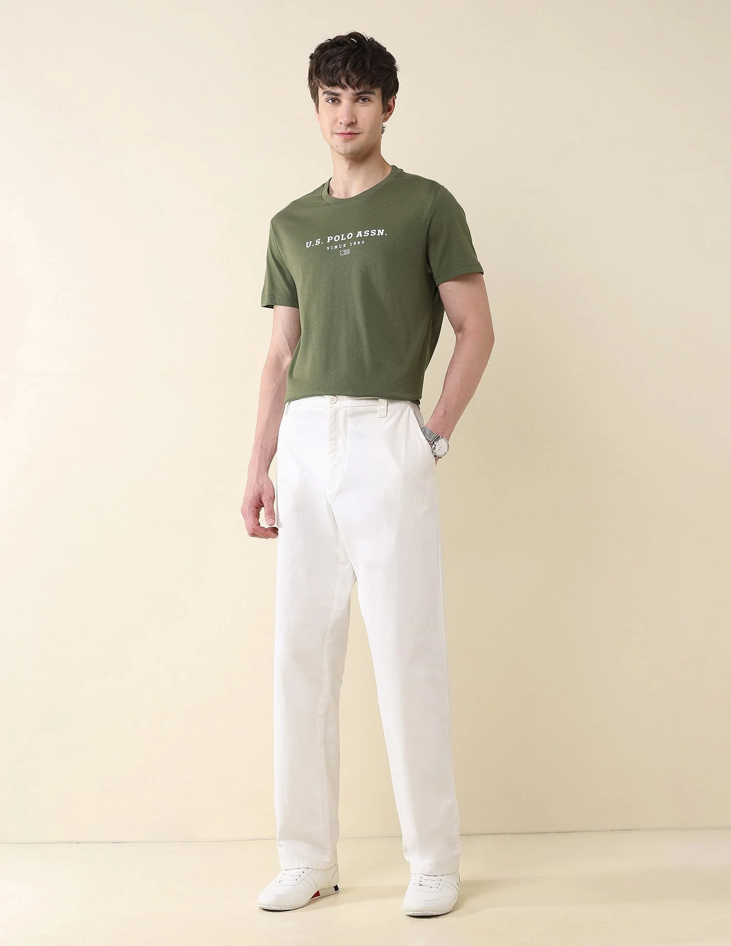 Pure Cotton Slim Fit T-Shirt - Image 3
