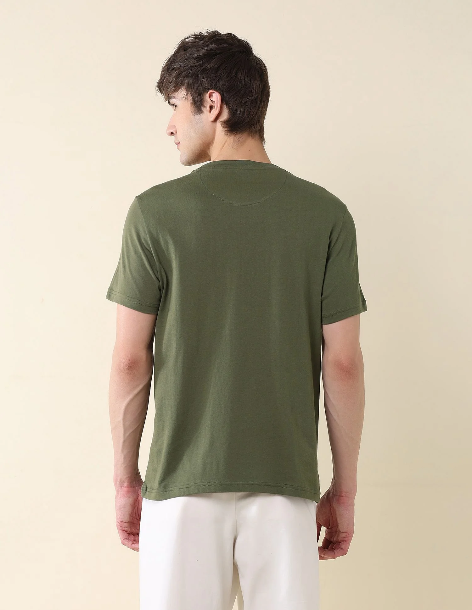 Pure Cotton Slim Fit T-Shirt - Image 5