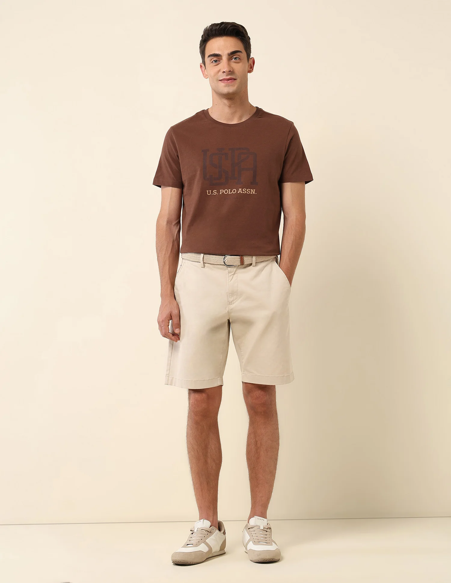 Pure Cotton Slim Fit T- Shirt - Image 3