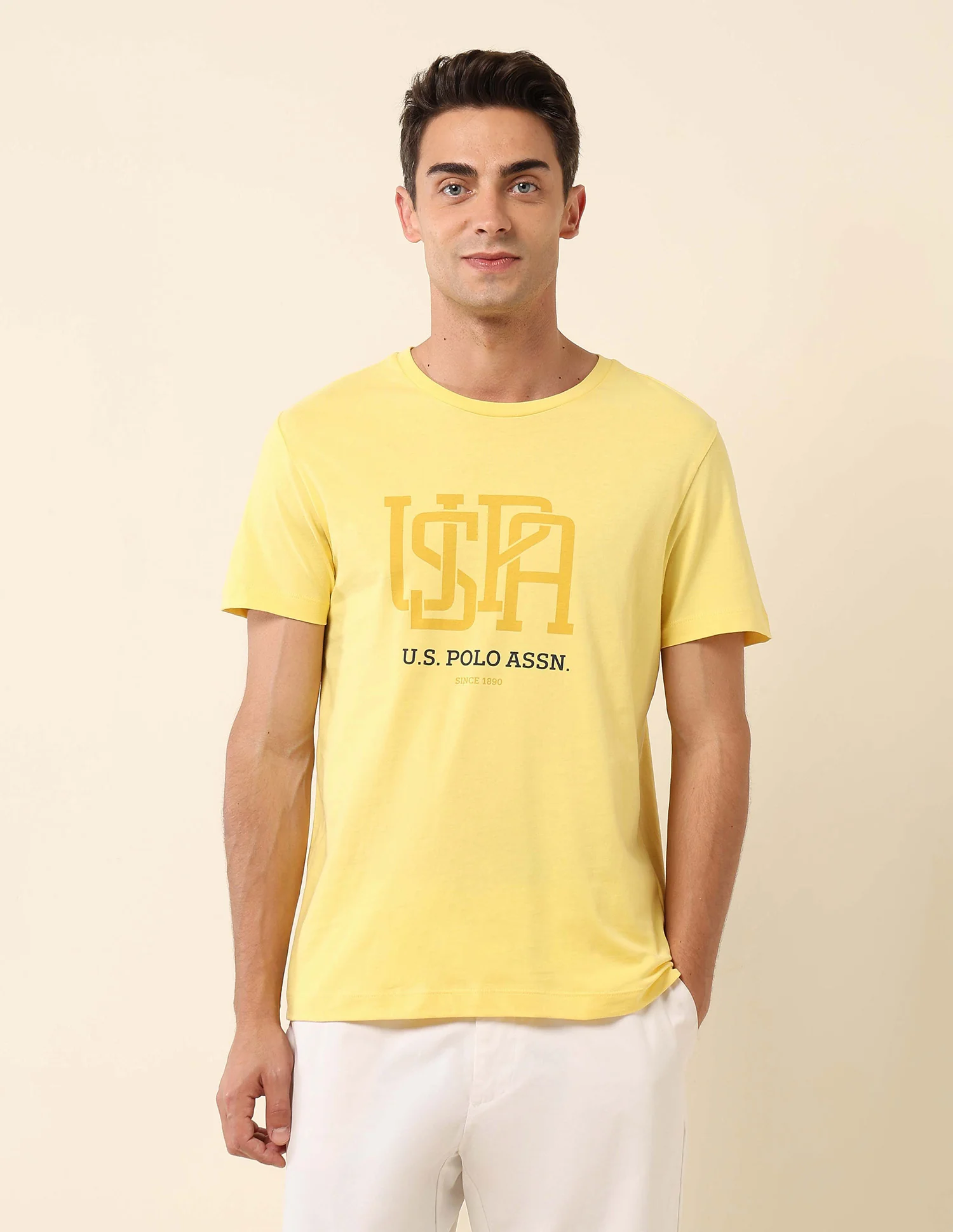 Pure Cotton Slim Fit T- Shirt - Image 6