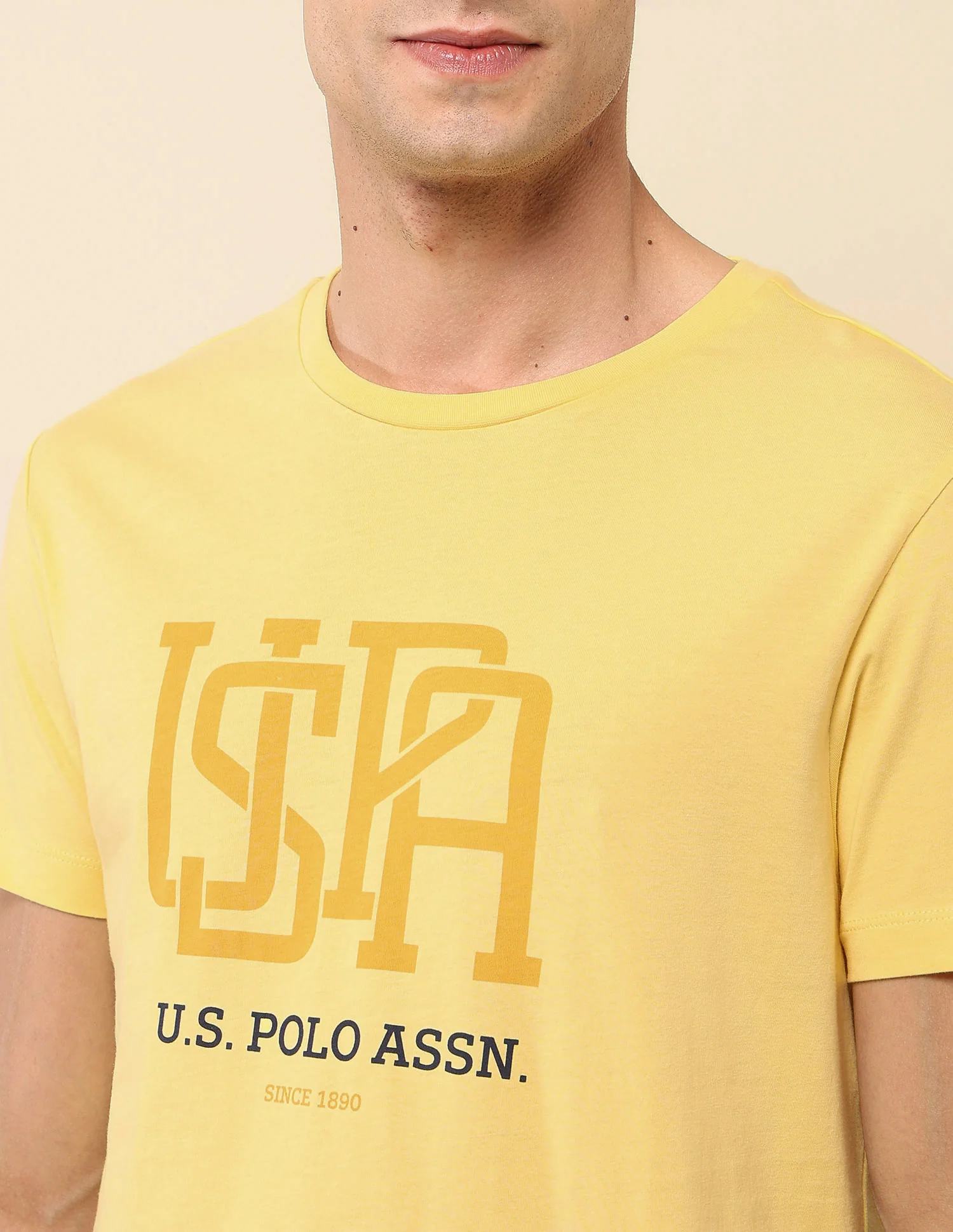 Pure Cotton Slim Fit T- Shirt - Image 7
