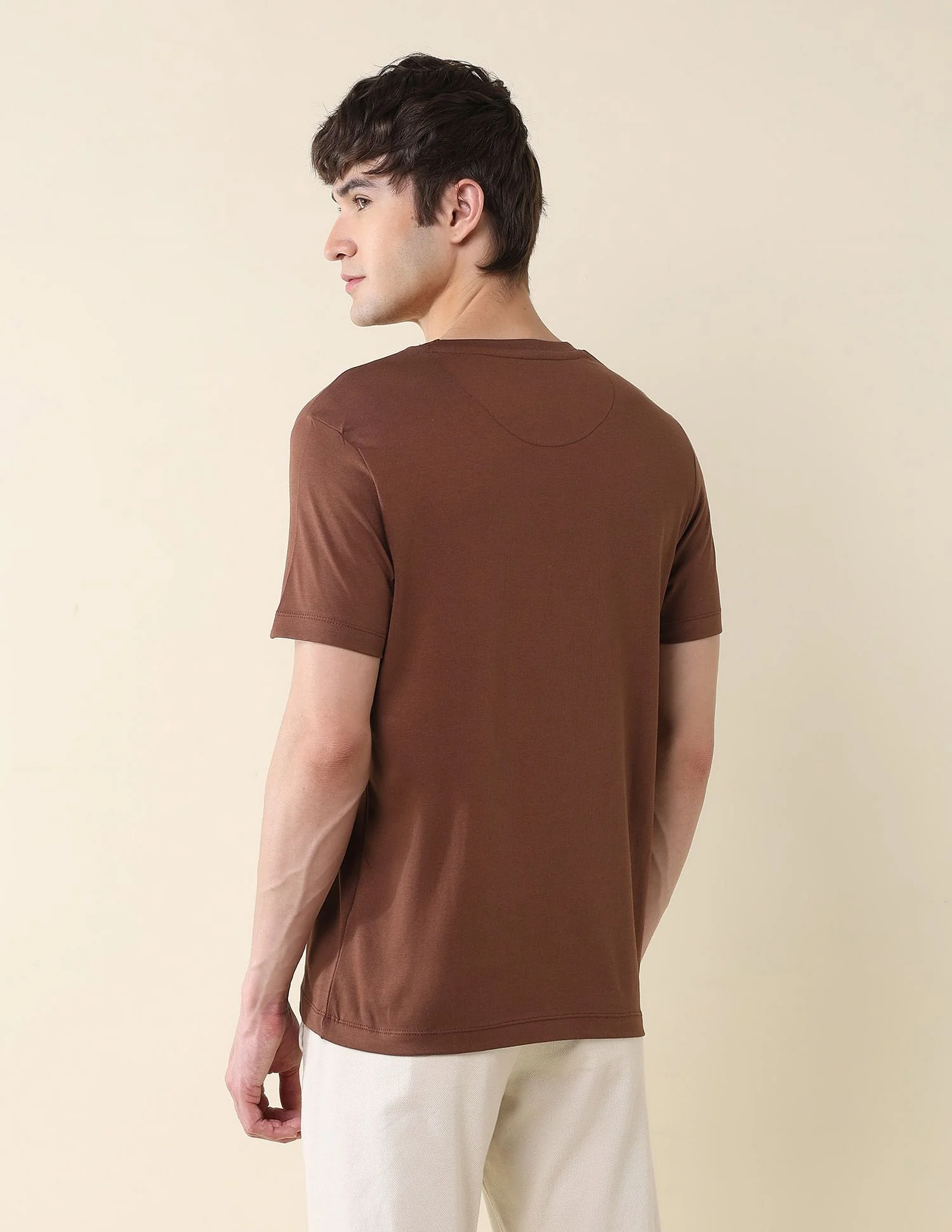 Pure Cotton Slim Fit T-Shirt - Image 5