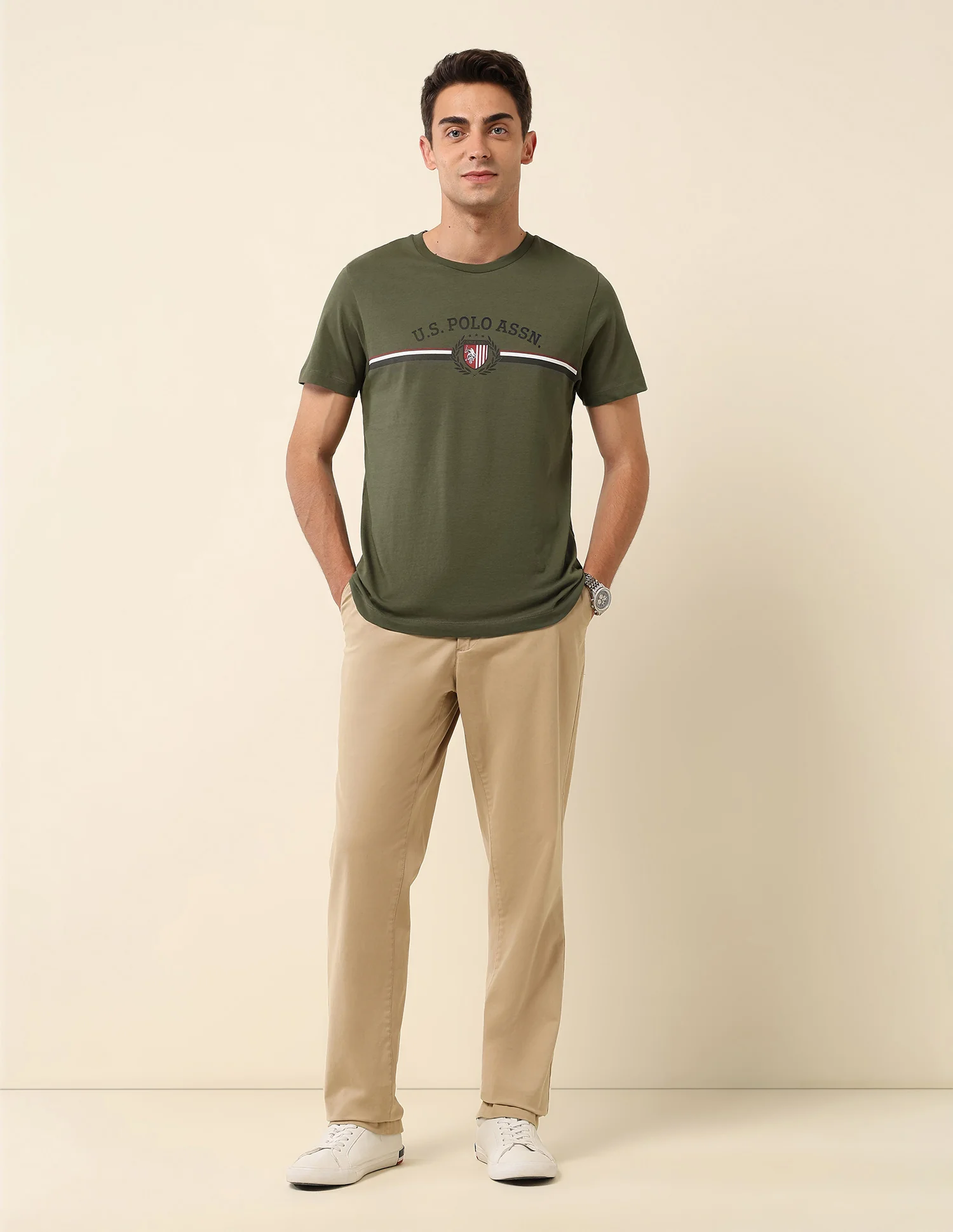 Pure Cotton Slim Fit T-Shirt - Image 3