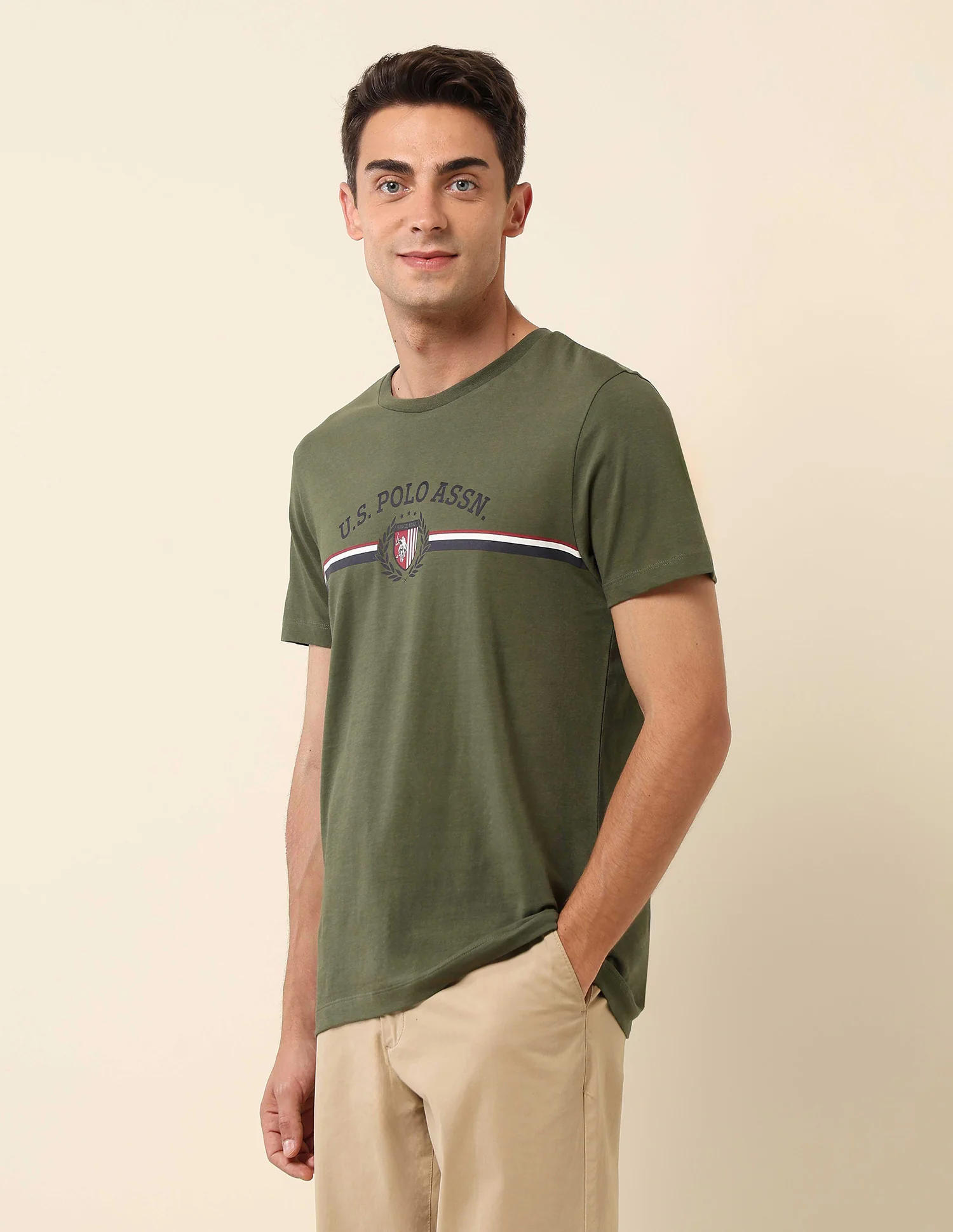 Pure Cotton Slim Fit T-Shirt - Image 4