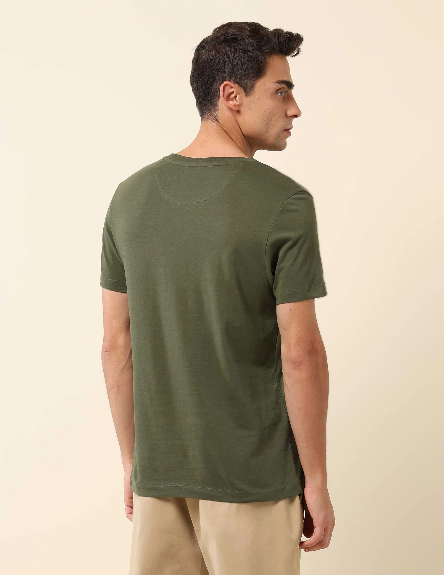 Pure Cotton Slim Fit T-Shirt - Image 5