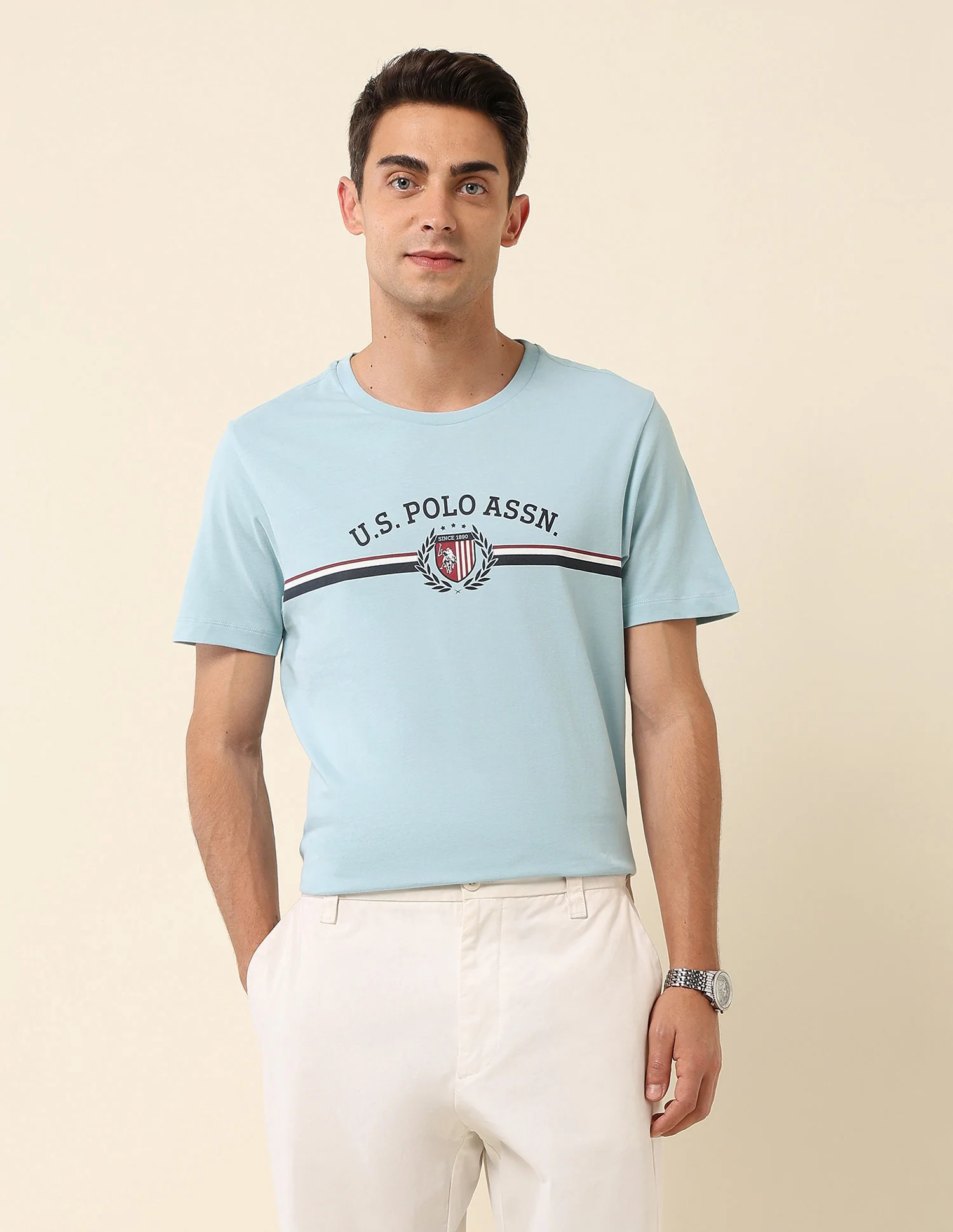 Pure Cotton Slim Fit T-Shirt