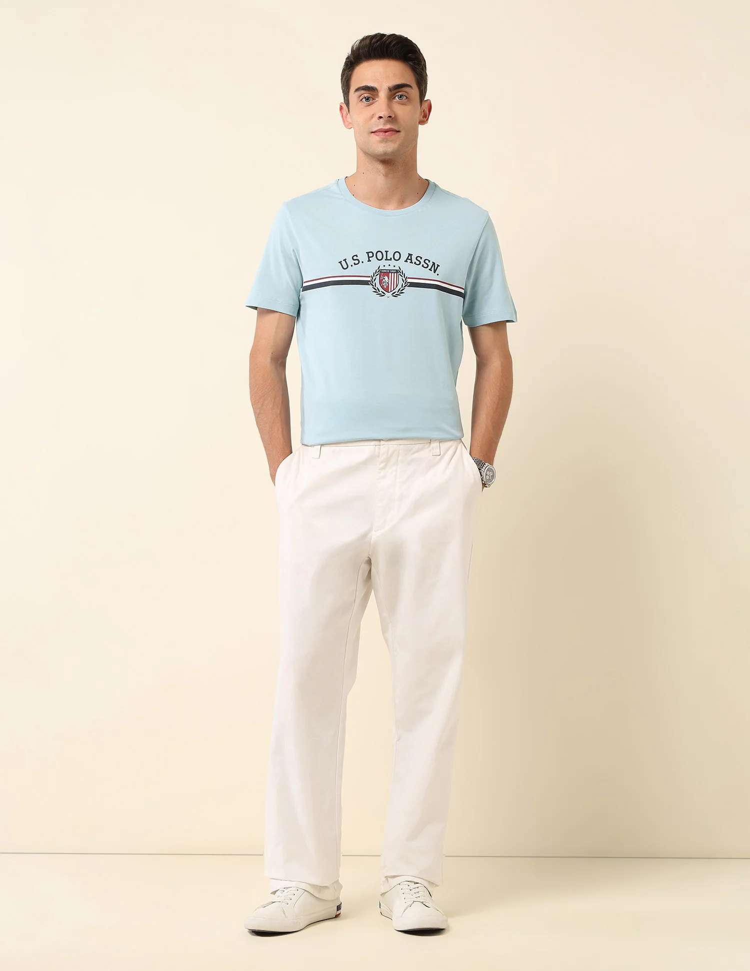 Pure Cotton Slim Fit T-Shirt - Image 3