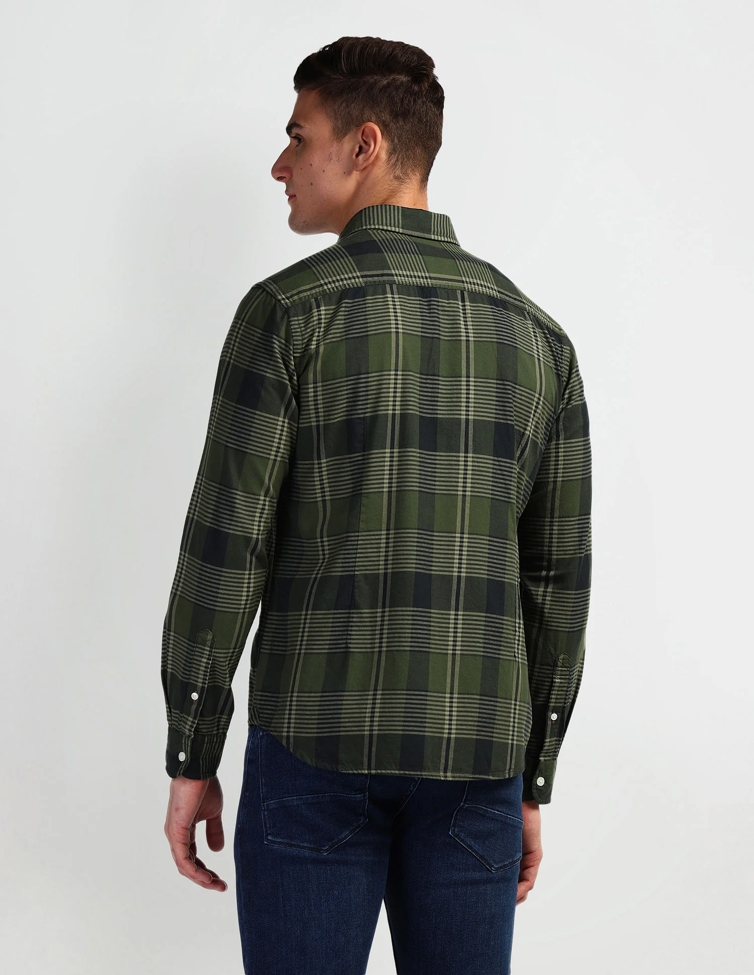 Pure Cotton Slim Shirt - Image 5