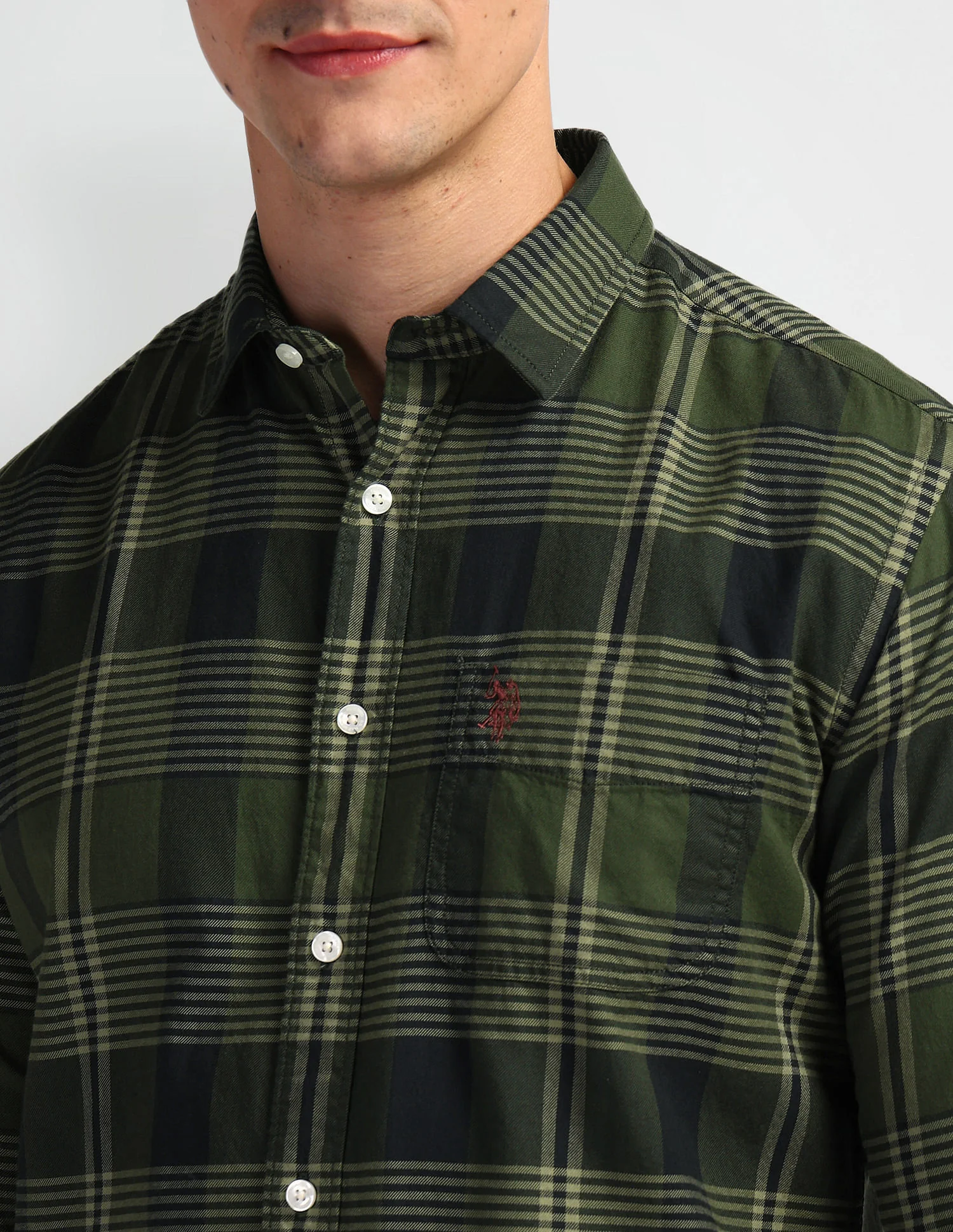 Pure Cotton Slim Shirt - Image 7