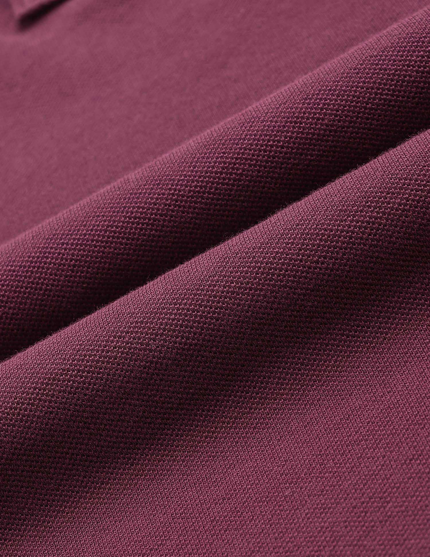 Pure Cotton Solid Polo Shirt - Image 2