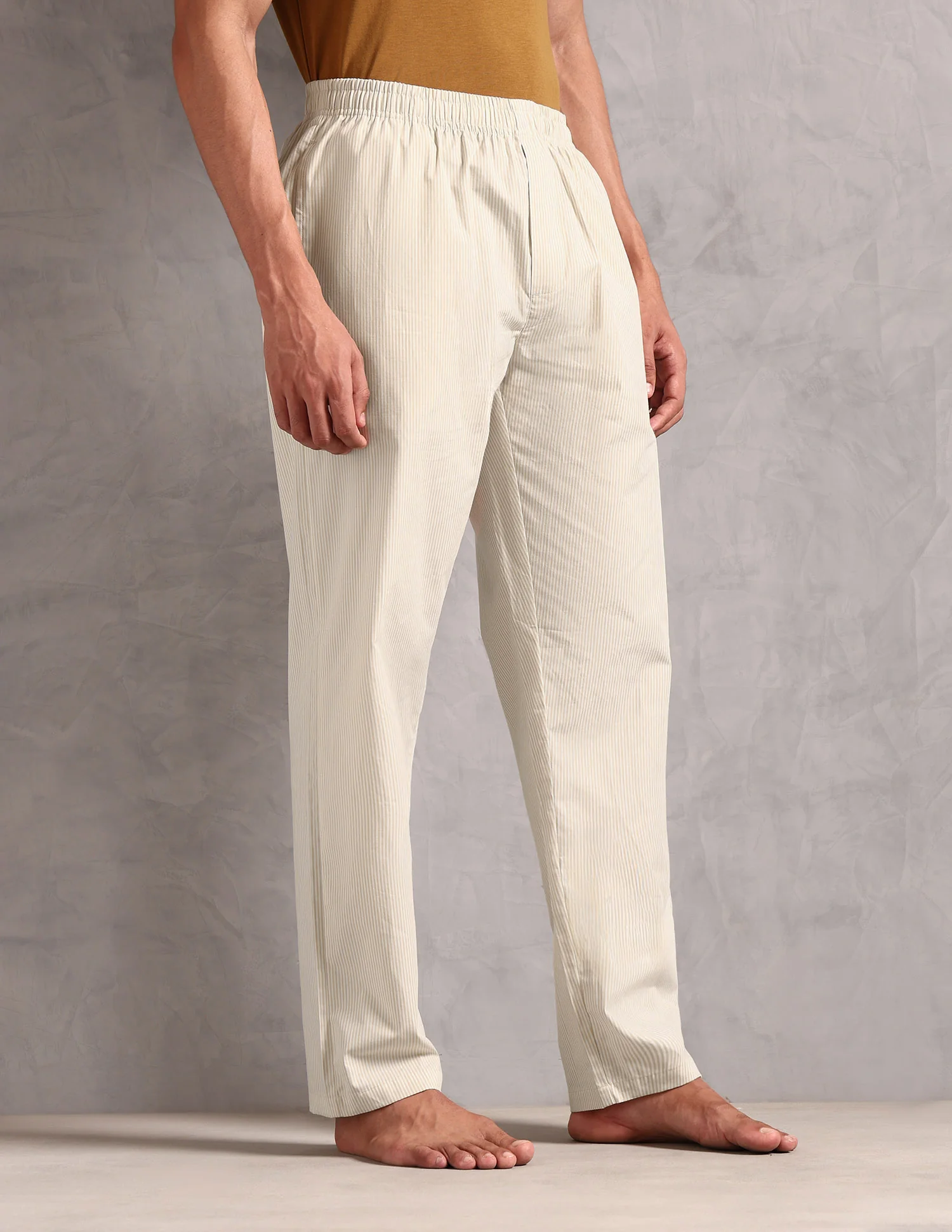 Pure Cotton Striped LP004 Lounge Pants - Pack Of 1 - Image 4