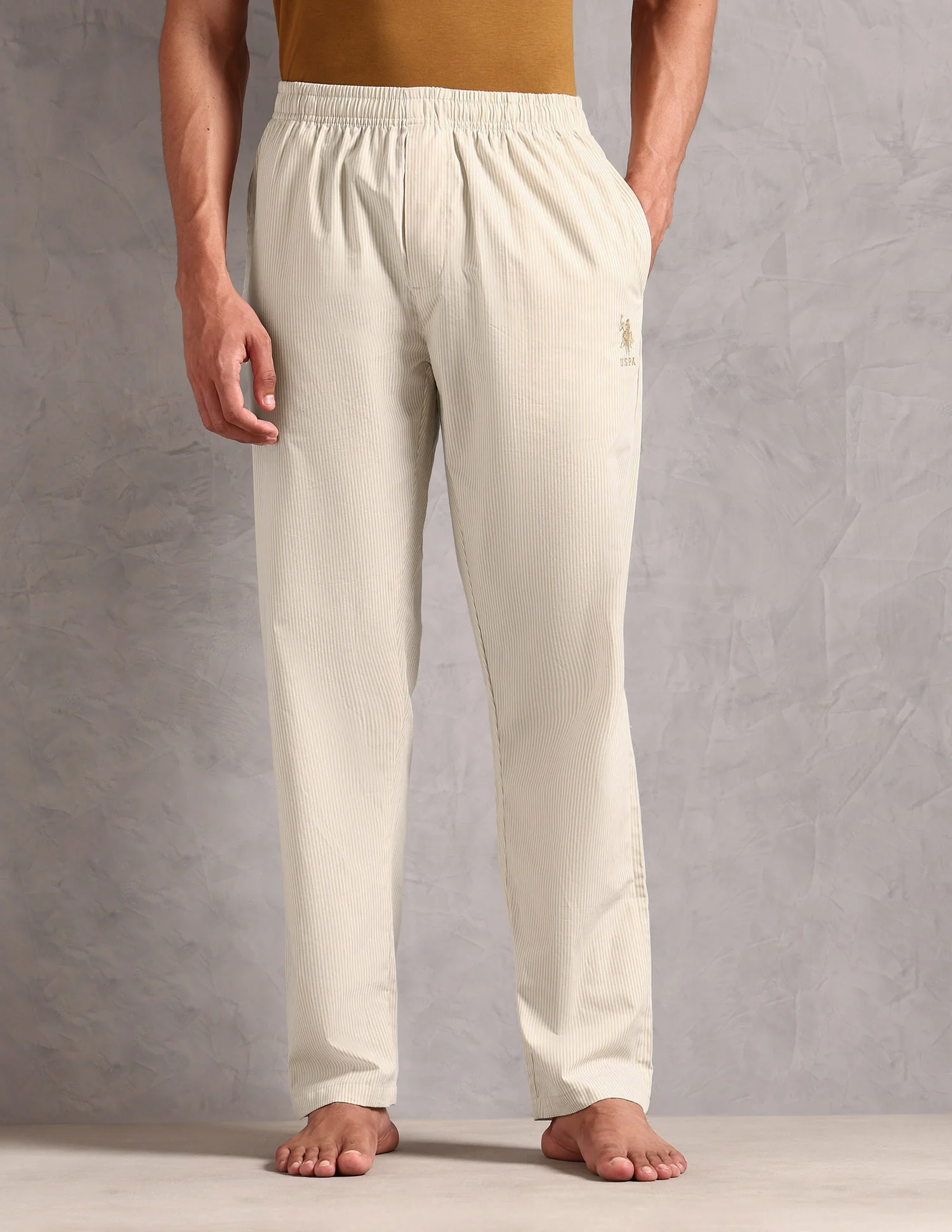 Pure Cotton Striped LP004 Lounge Pants - Pack Of 1 - Image 6