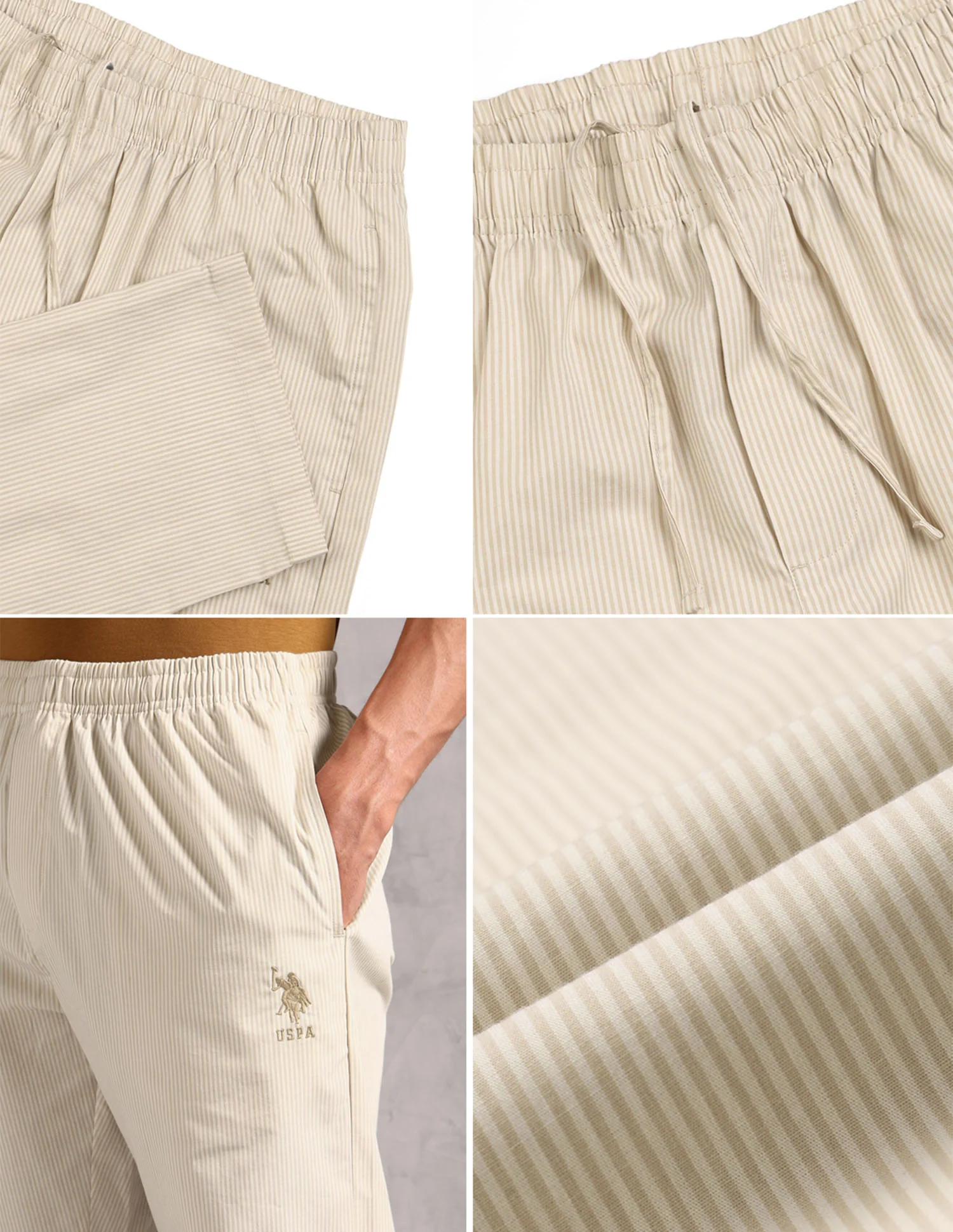 Pure Cotton Striped LP004 Lounge Pants - Pack Of 1 - Image 9