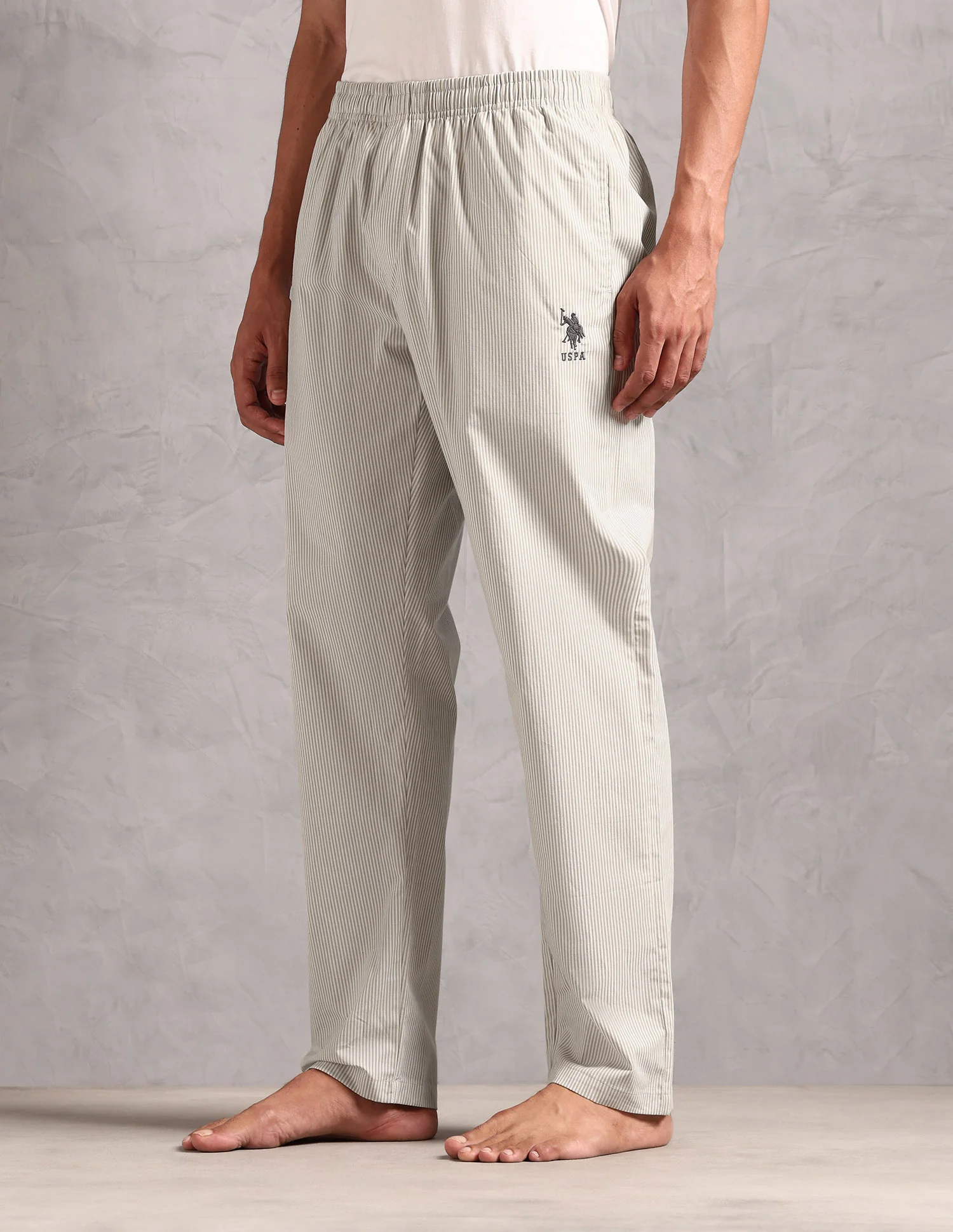 Pure Cotton Striped LP004 Lounge Pants - Pack Of 1 - Image 4