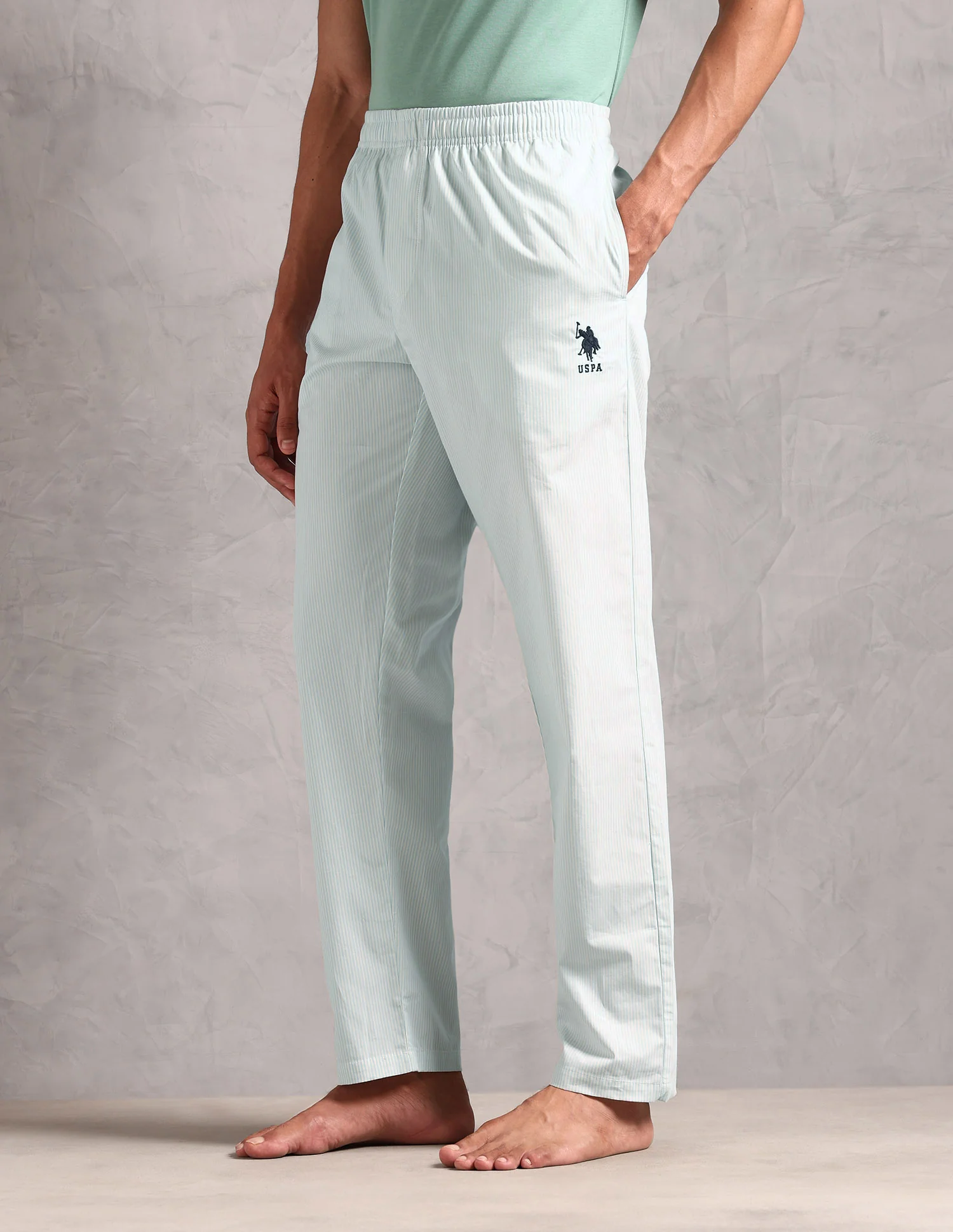 Pure Cotton Striped LP004 Lounge Pants - Pack Of 1 - Image 4