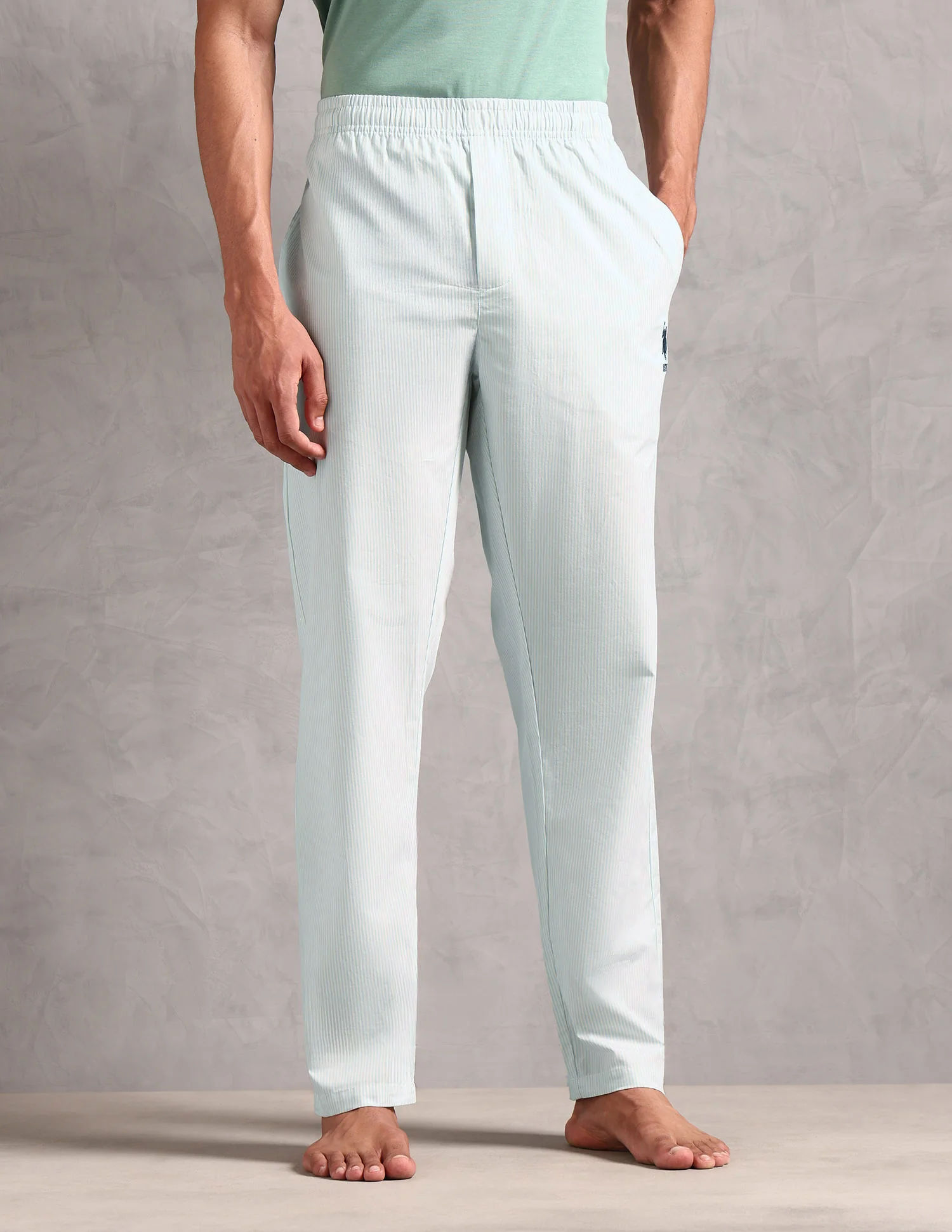 Pure Cotton Striped LP004 Lounge Pants - Pack Of 1 - Image 6