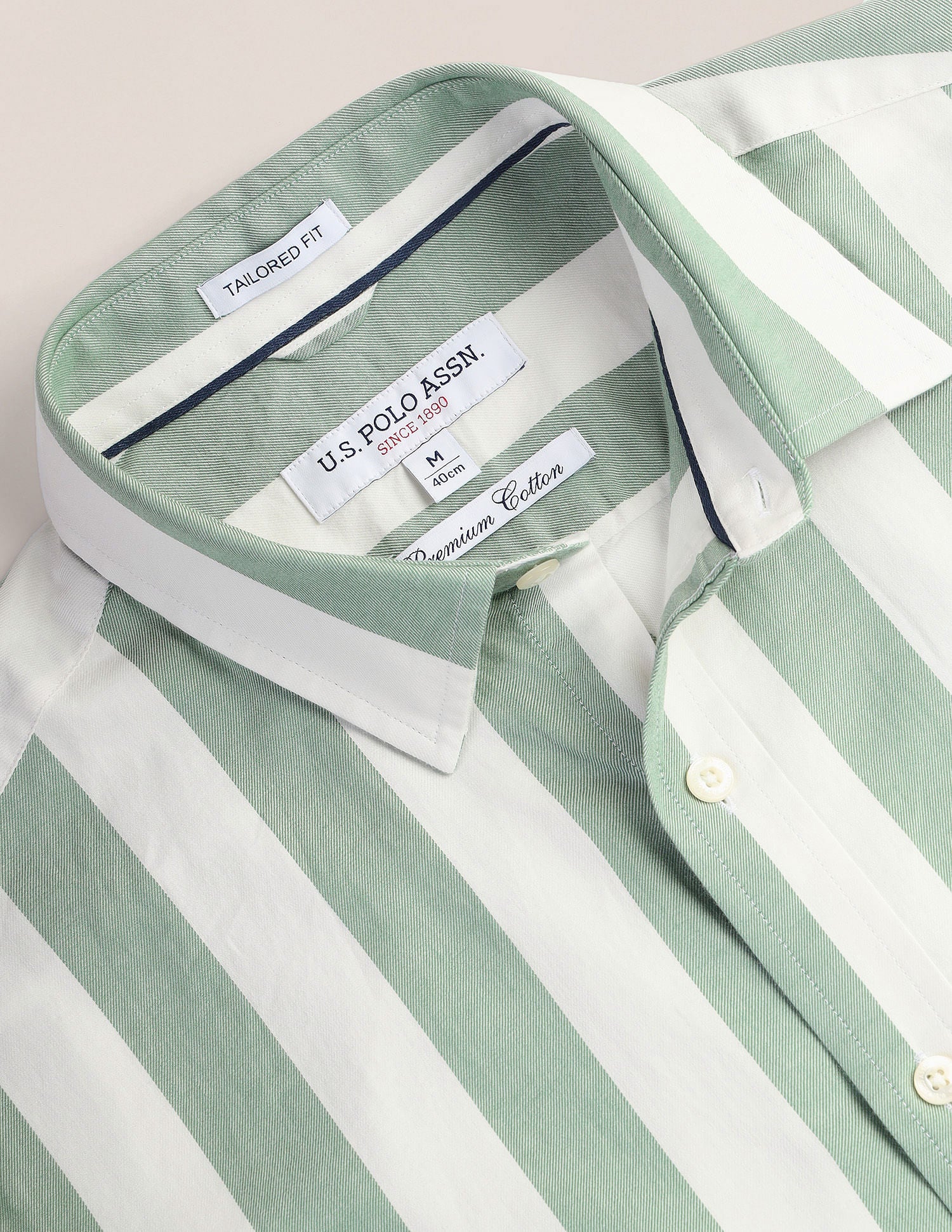 Pure Cotton Stripes Shirt - Image 8