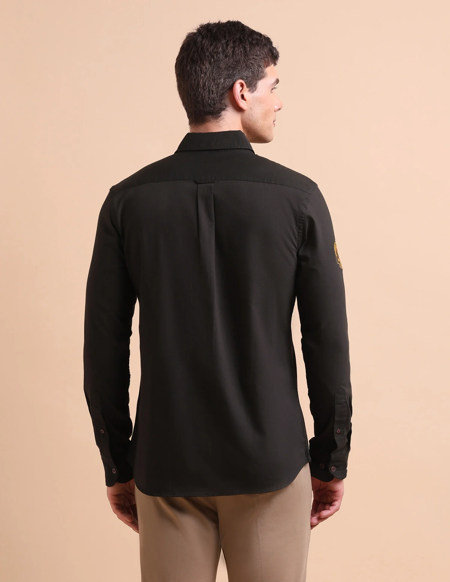 Pure Cotton Tailored Fit Oxford Shirt - Image 5