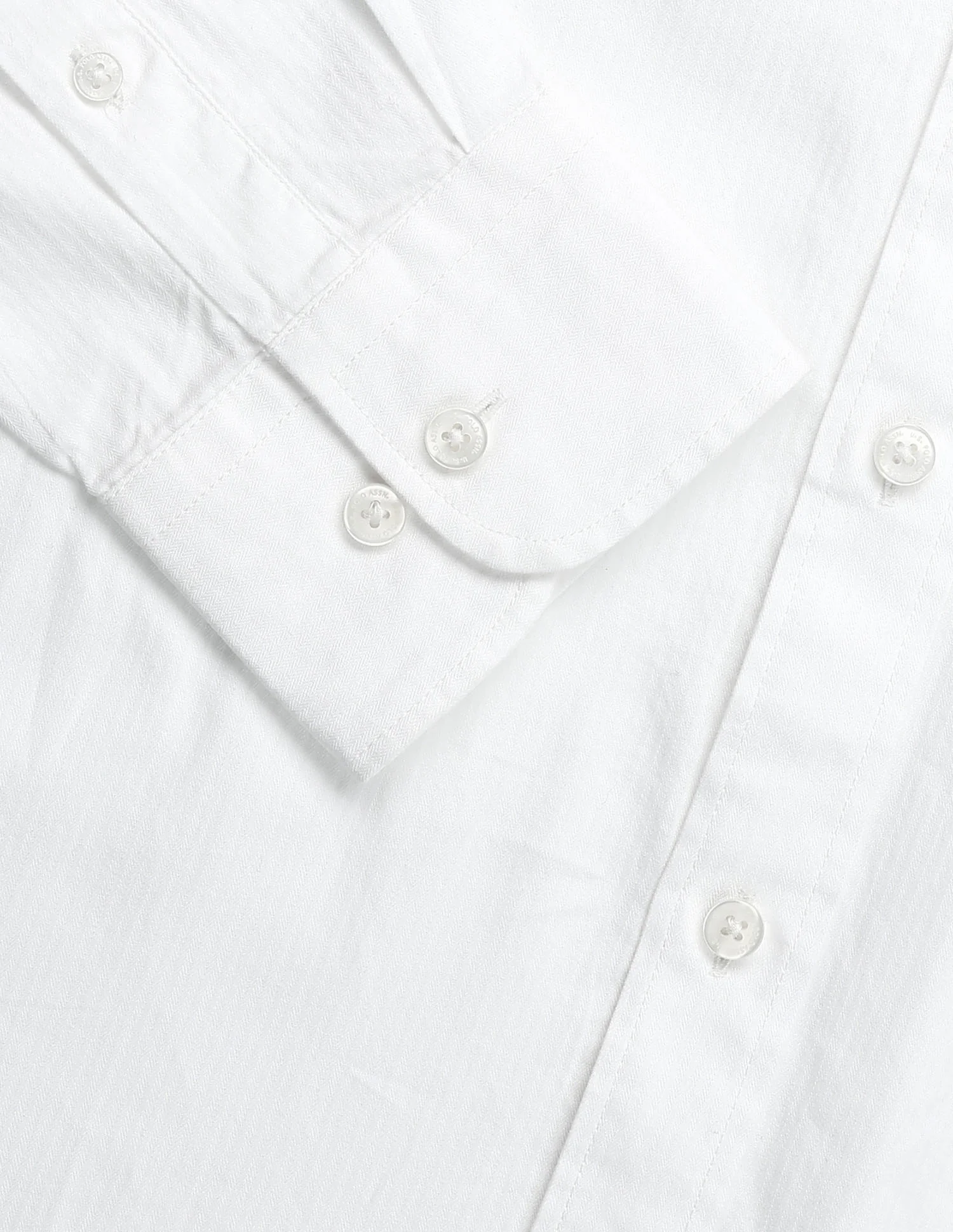 Pure Cotton Tailored Fit Shirt - Image 8