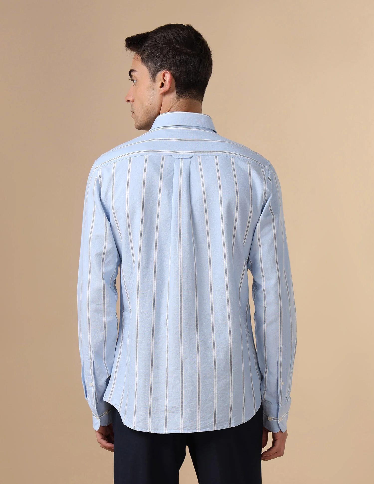 Pure Cotton Tailored Fit Shirt - Image 5