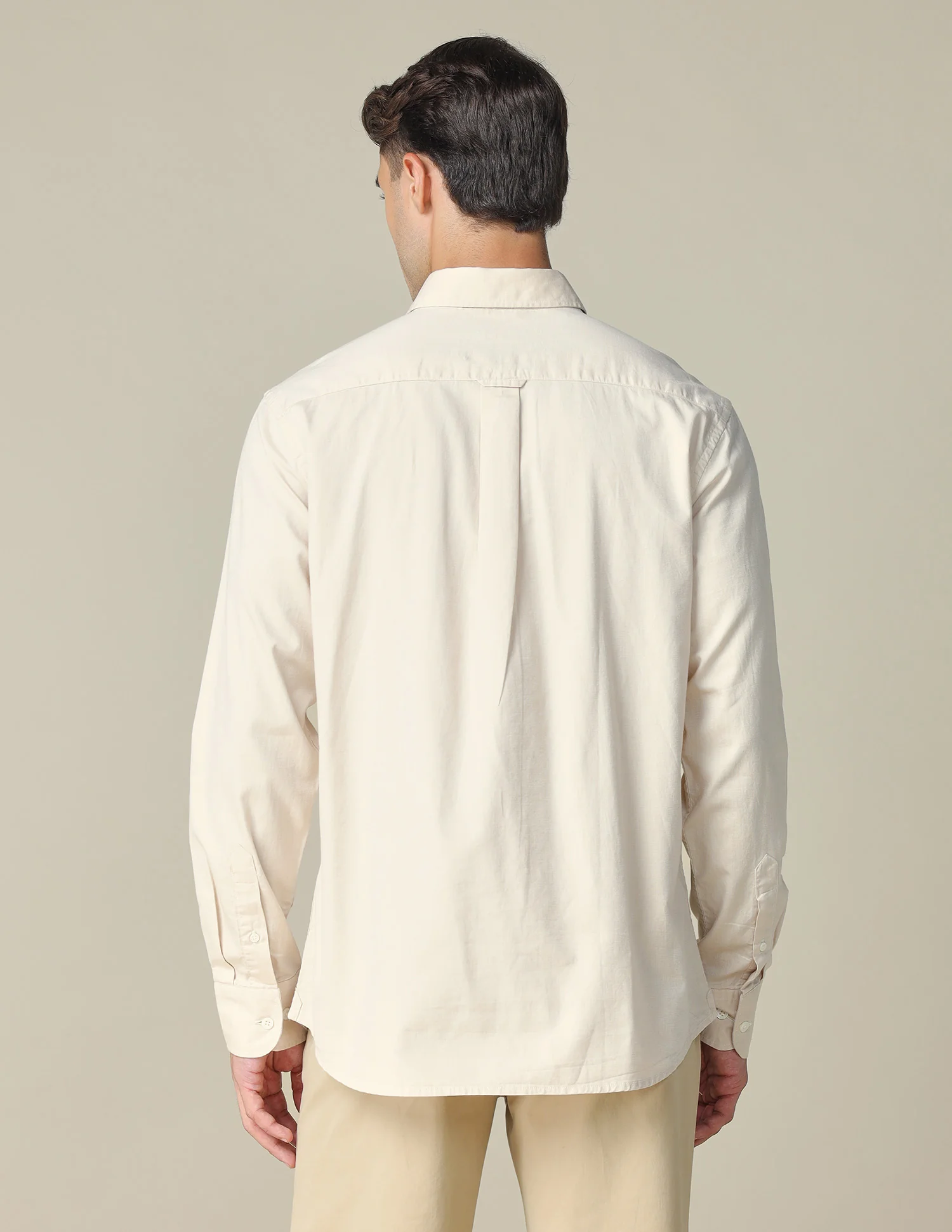 Pure Cotton Tailored Fit Shirt - Image 5