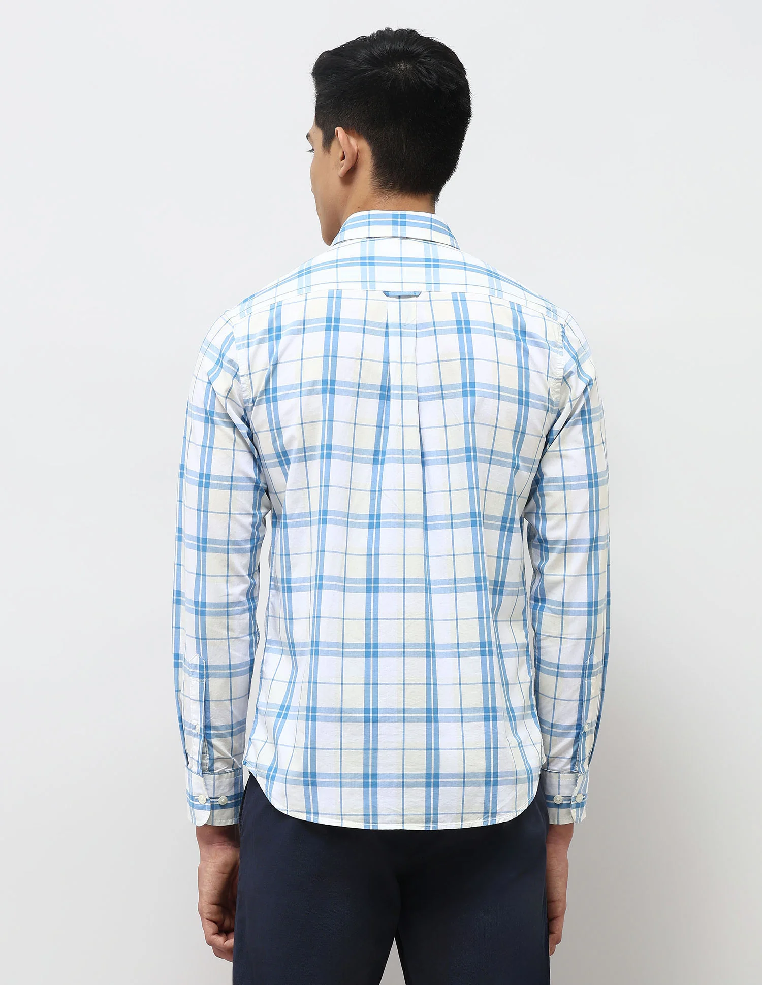 Pure Cotton Tailored Fit Shirt - Image 5