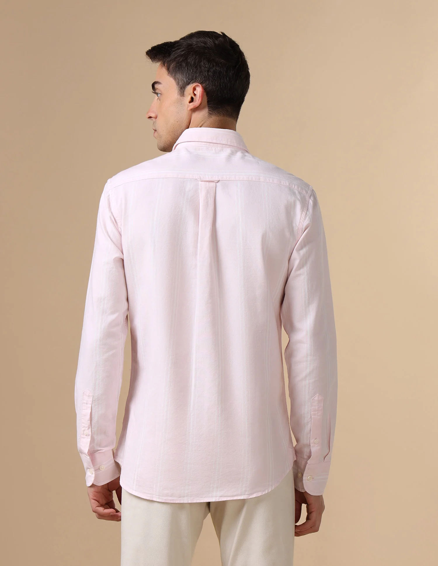Pure Cotton Tailored Fit Shirt - Image 5