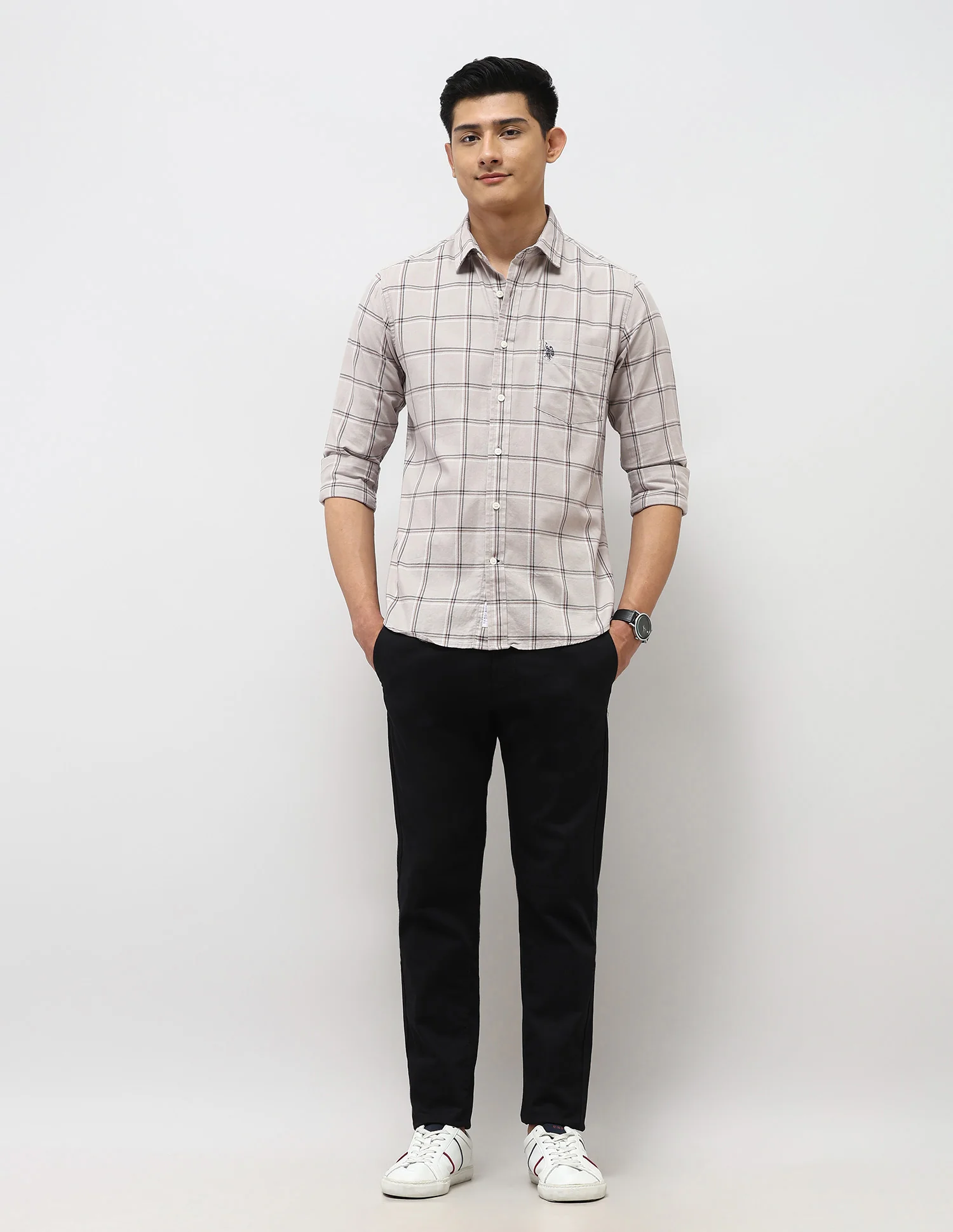 Pure Cotton Tailored Fit Shirt - Image 3