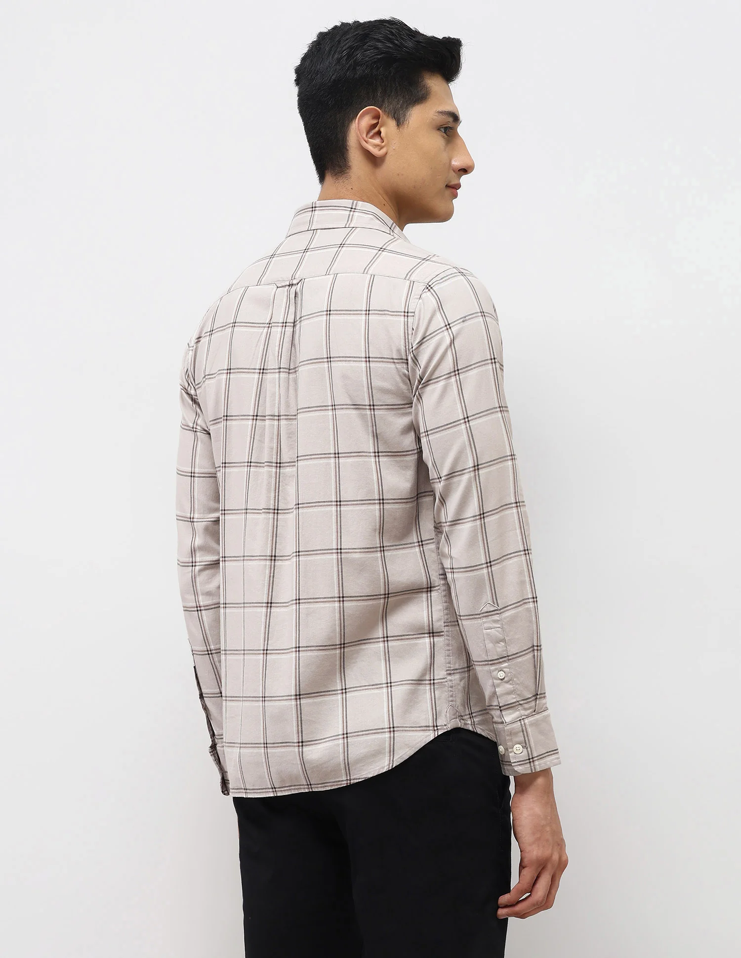 Pure Cotton Tailored Fit Shirt - Image 5