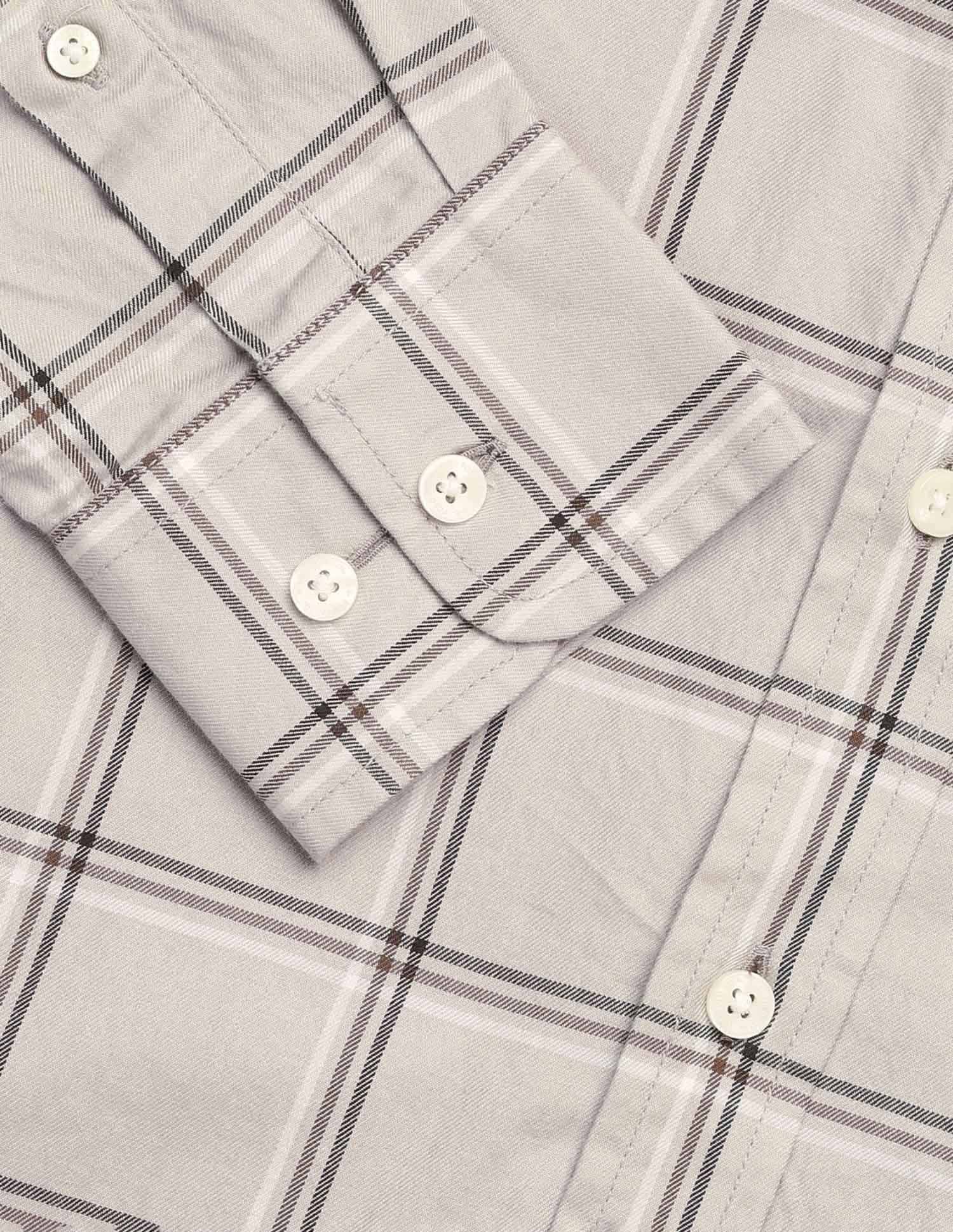 Pure Cotton Tailored Fit Shirt - Image 8