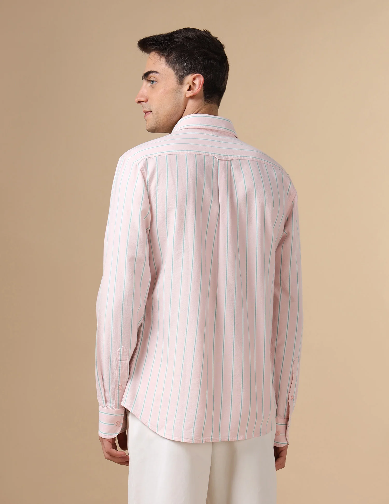 Pure Cotton Tailored Fit Shirt - Image 5