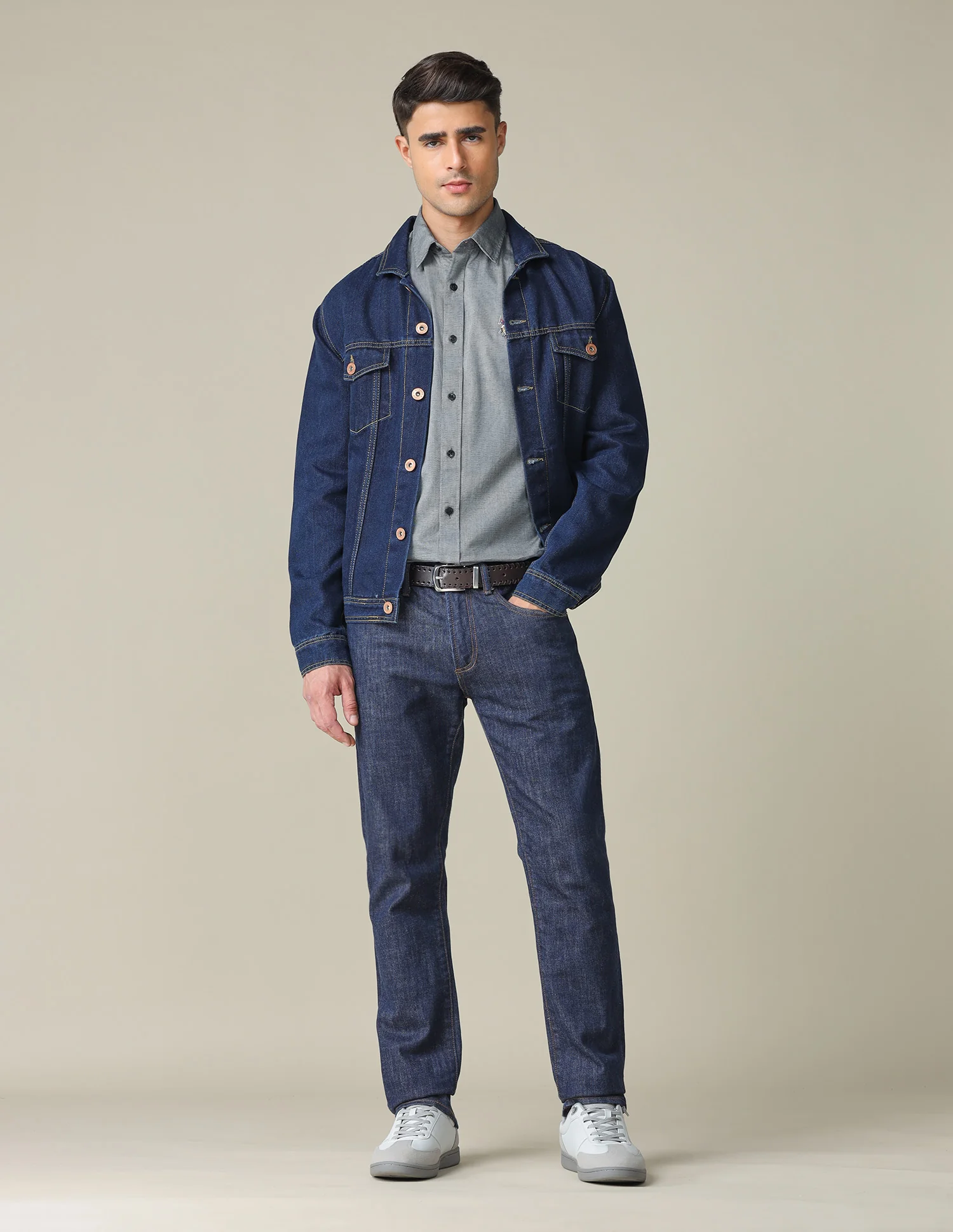 Pure Cotton Tailored Fit Shirt - Image 3