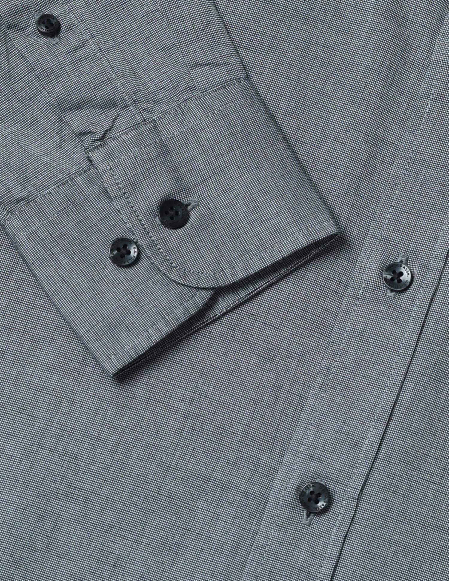Pure Cotton Tailored Fit Shirt - Image 8
