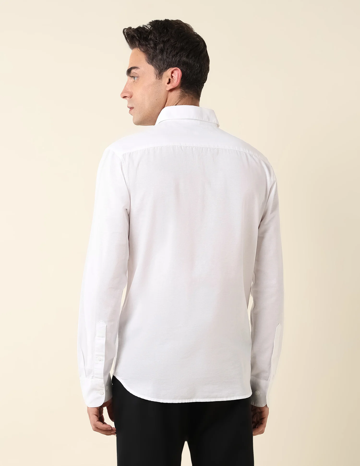 Pure Cotton Tailored Fit Shirt - Image 5