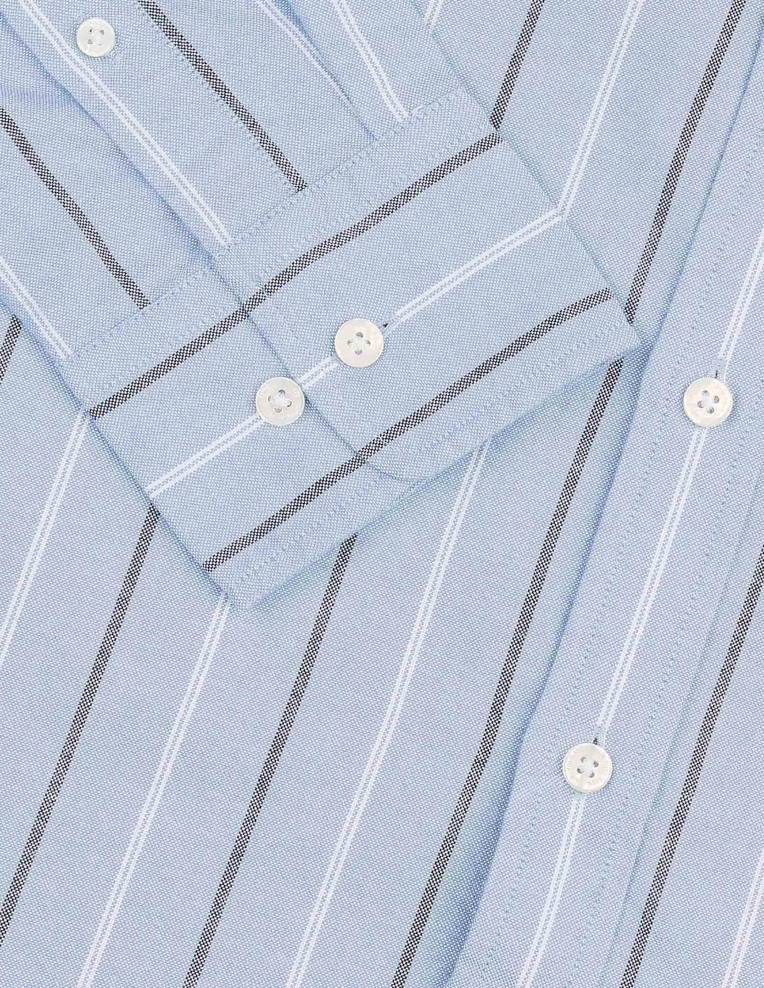 Pure Cotton Tailored Fit Shirt - Image 8