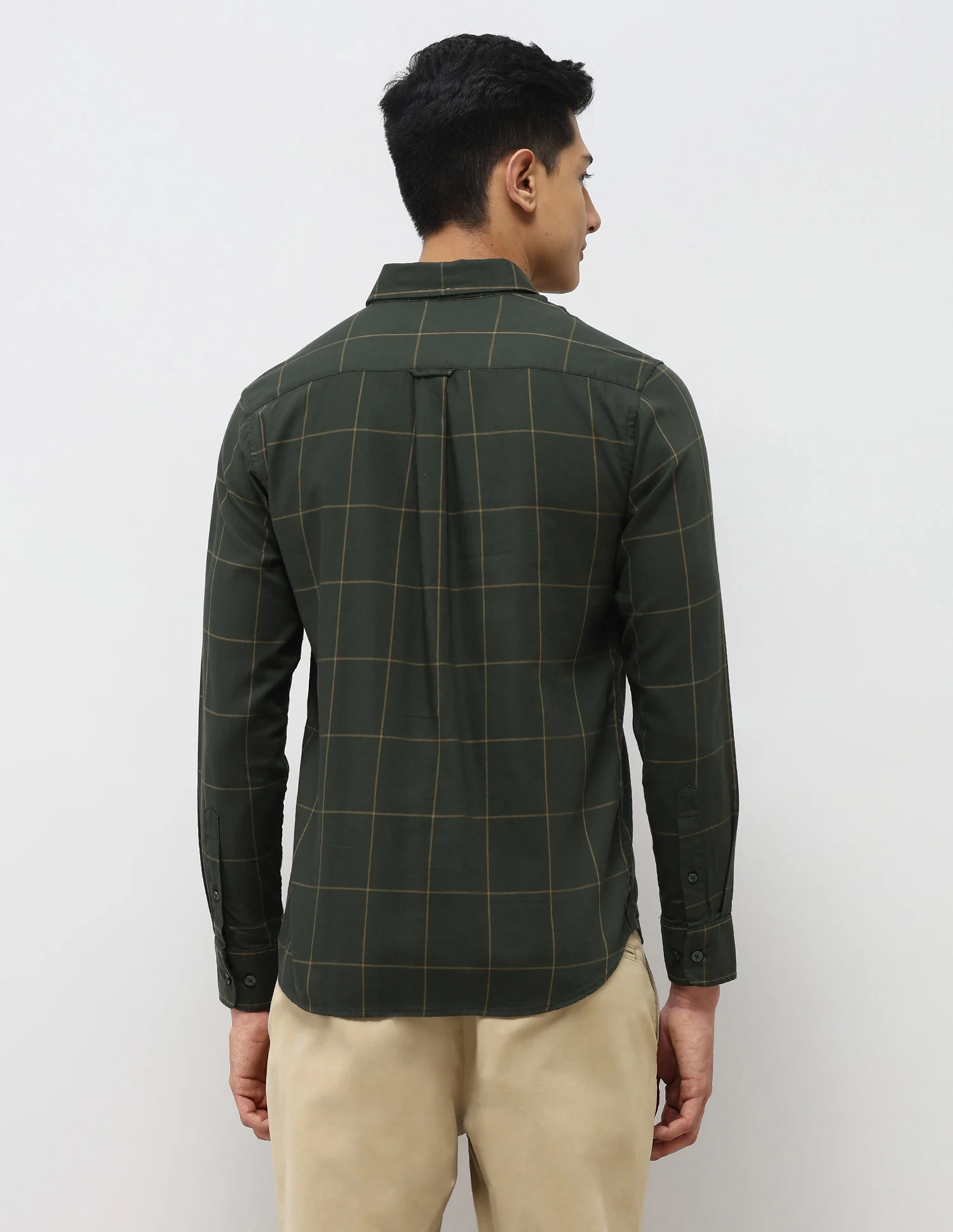 Pure Cotton Tailored Fit Shirt - Image 5