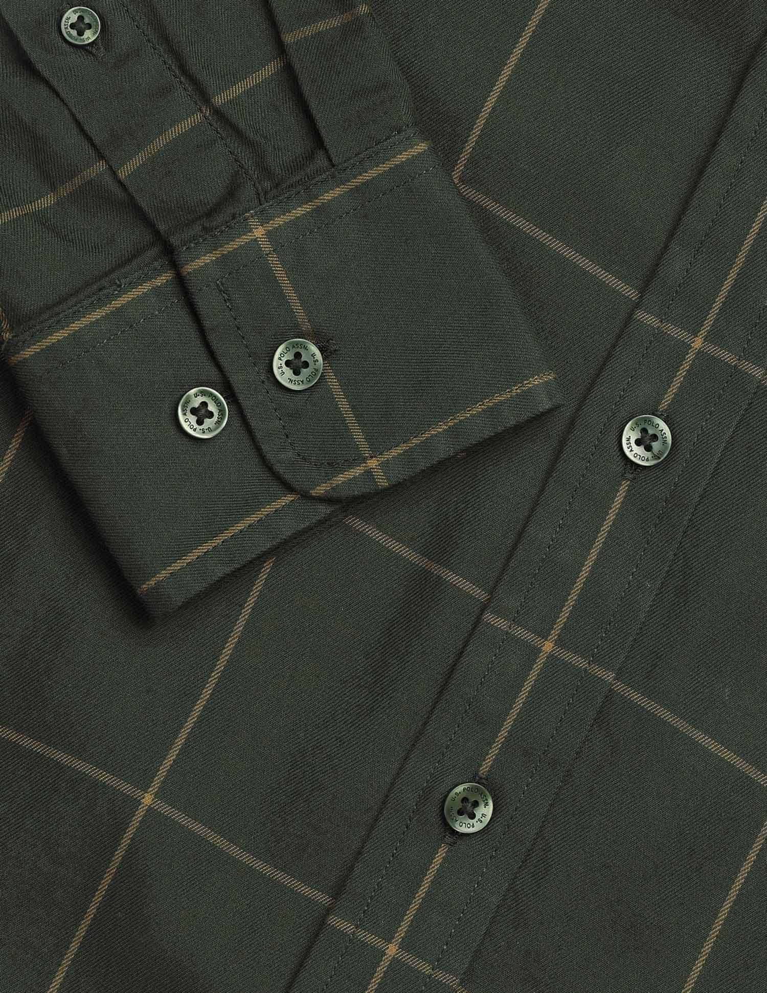 Pure Cotton Tailored Fit Shirt - Image 8