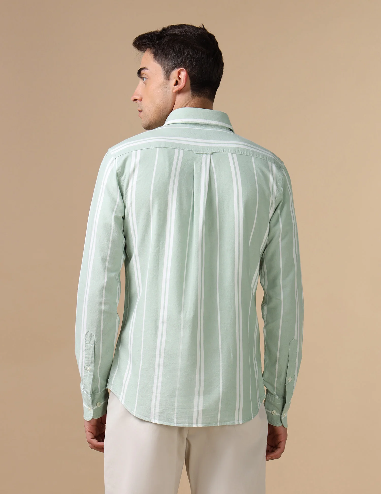 Pure Cotton Tailored Fit Shirt - Image 5