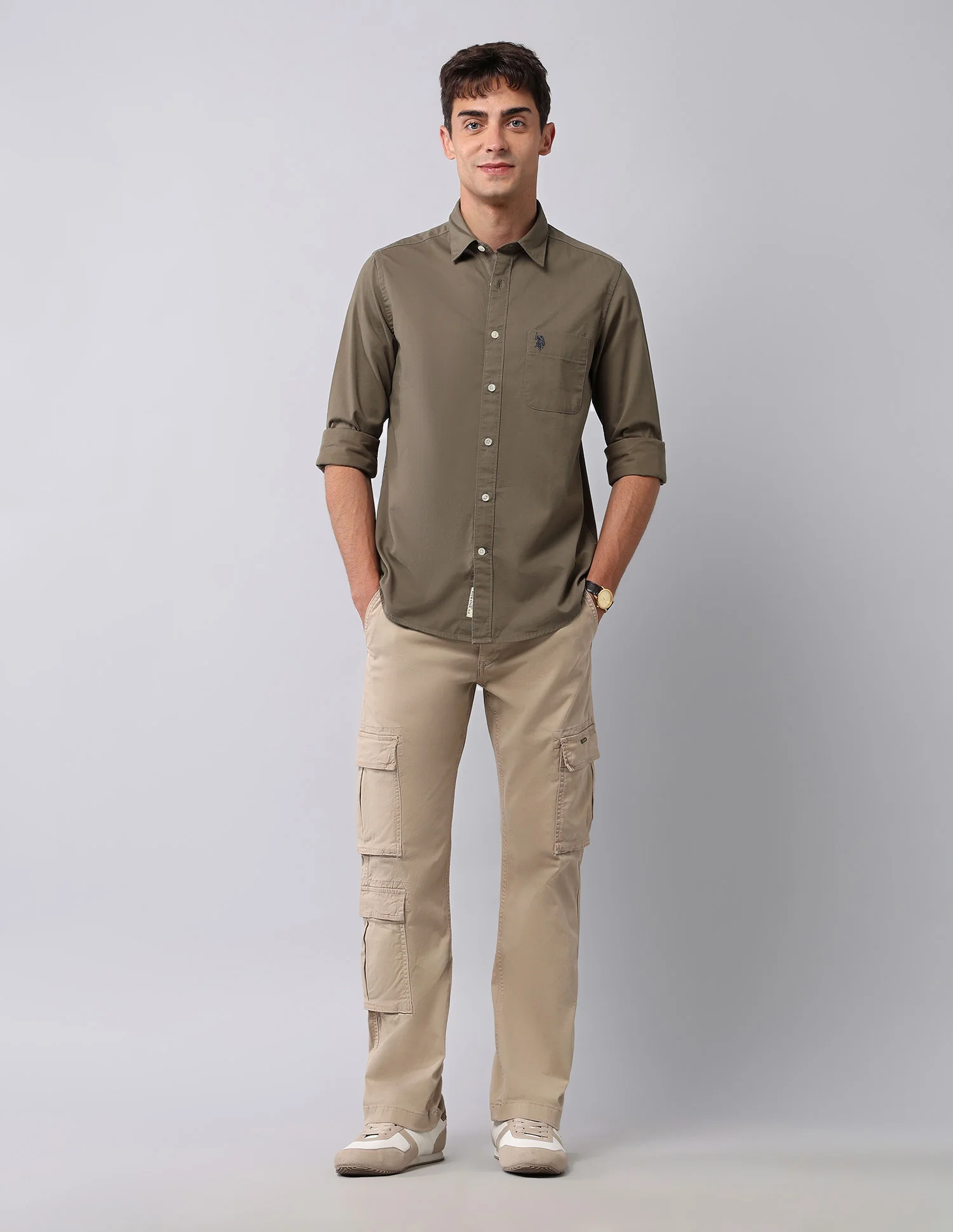Pure Cotton Twill  Shirt - Image 3
