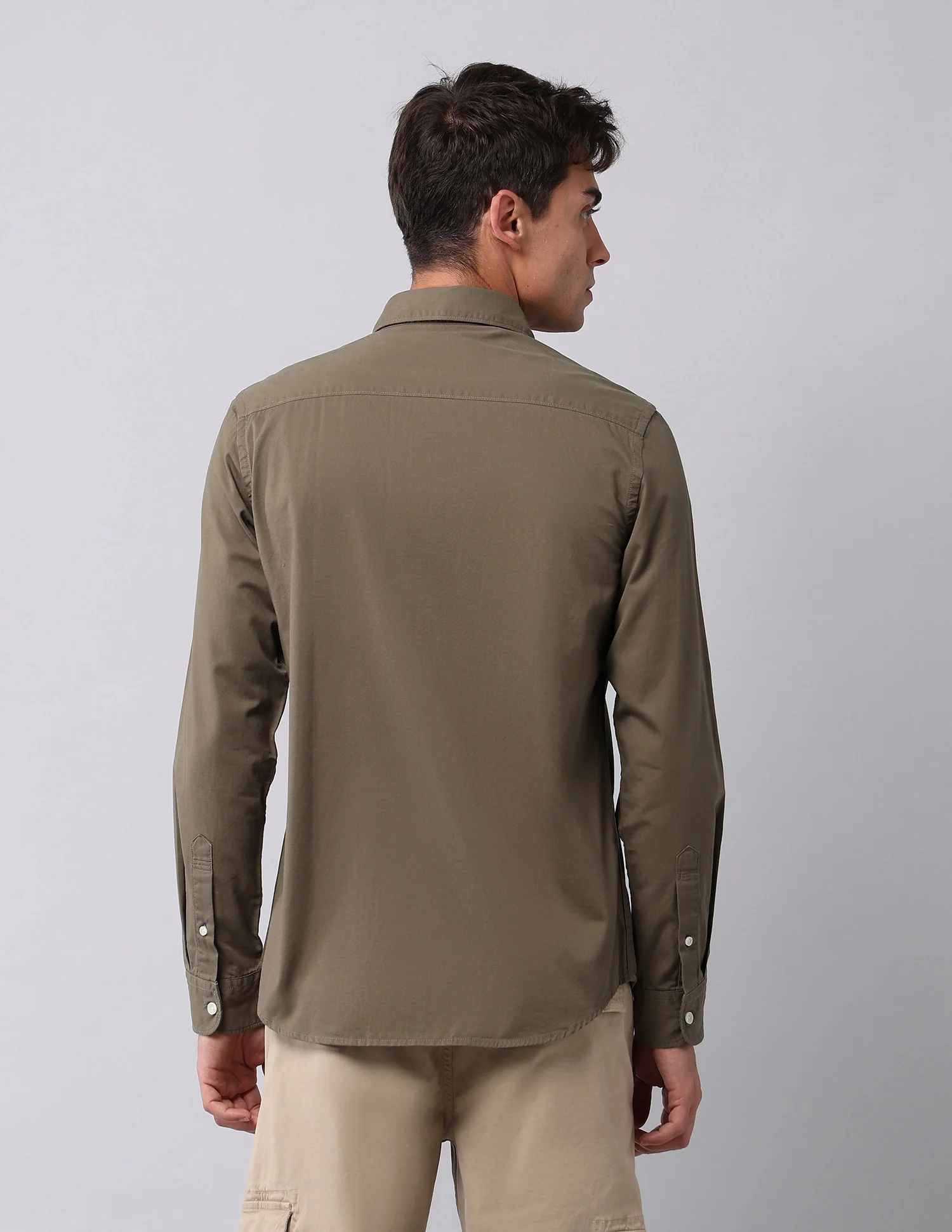 Pure Cotton Twill  Shirt - Image 5