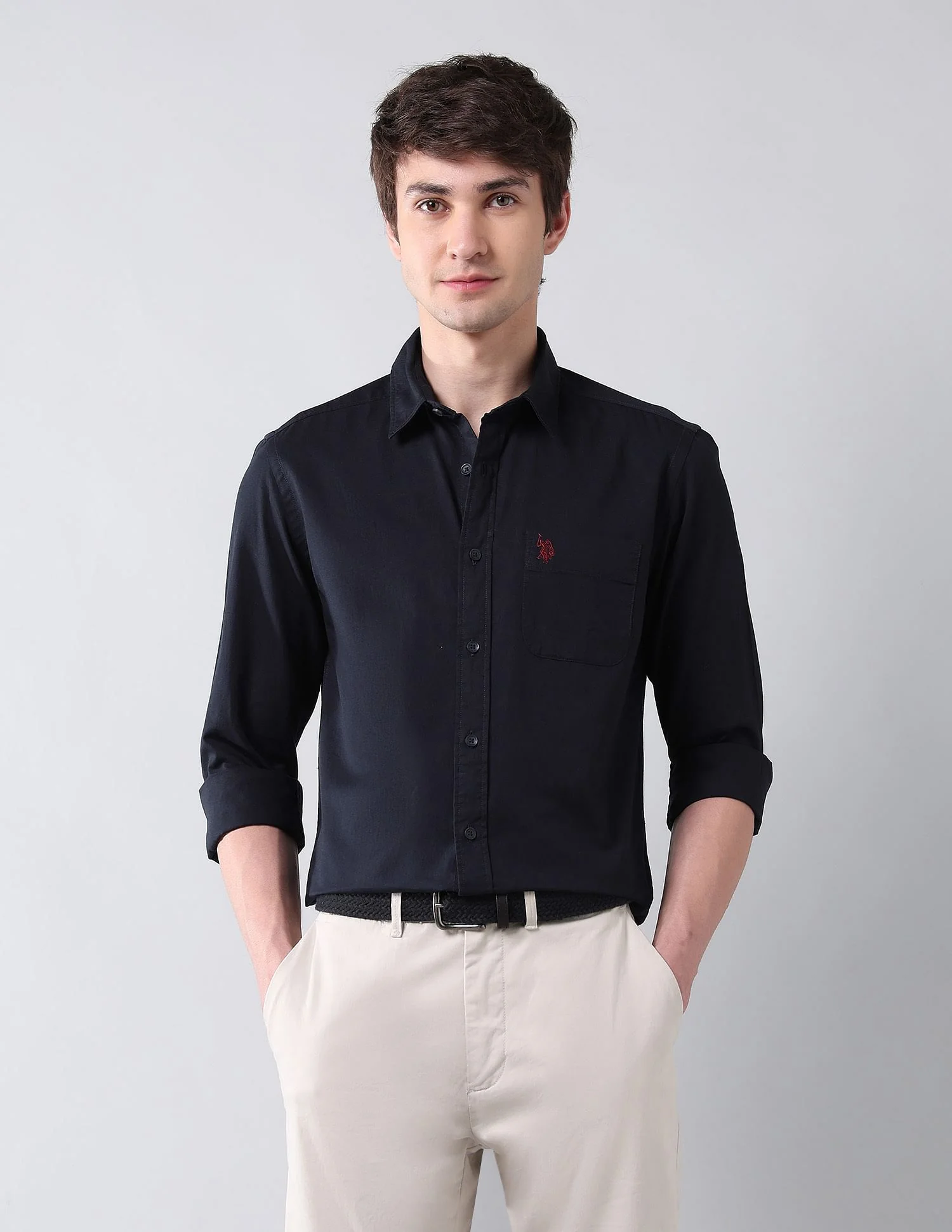 Pure Cotton Twill Shirt