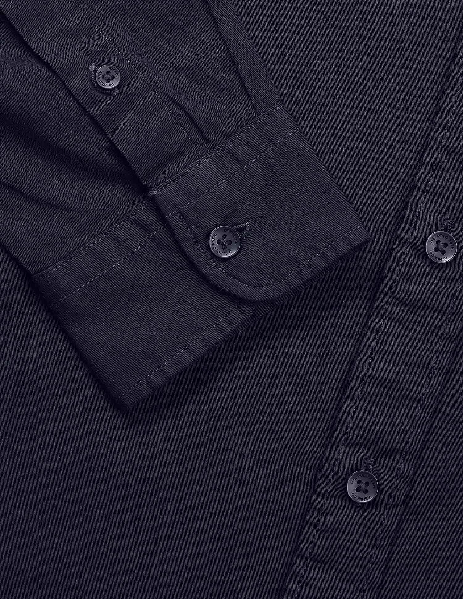 Pure Cotton Twill Shirt - Image 8