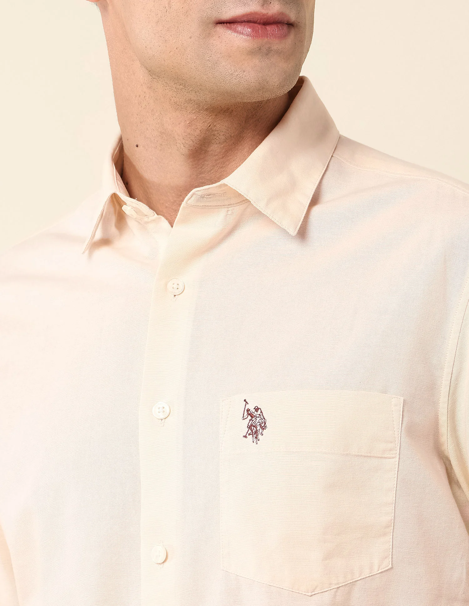 Pure Cotton Twill Shirt - Image 7