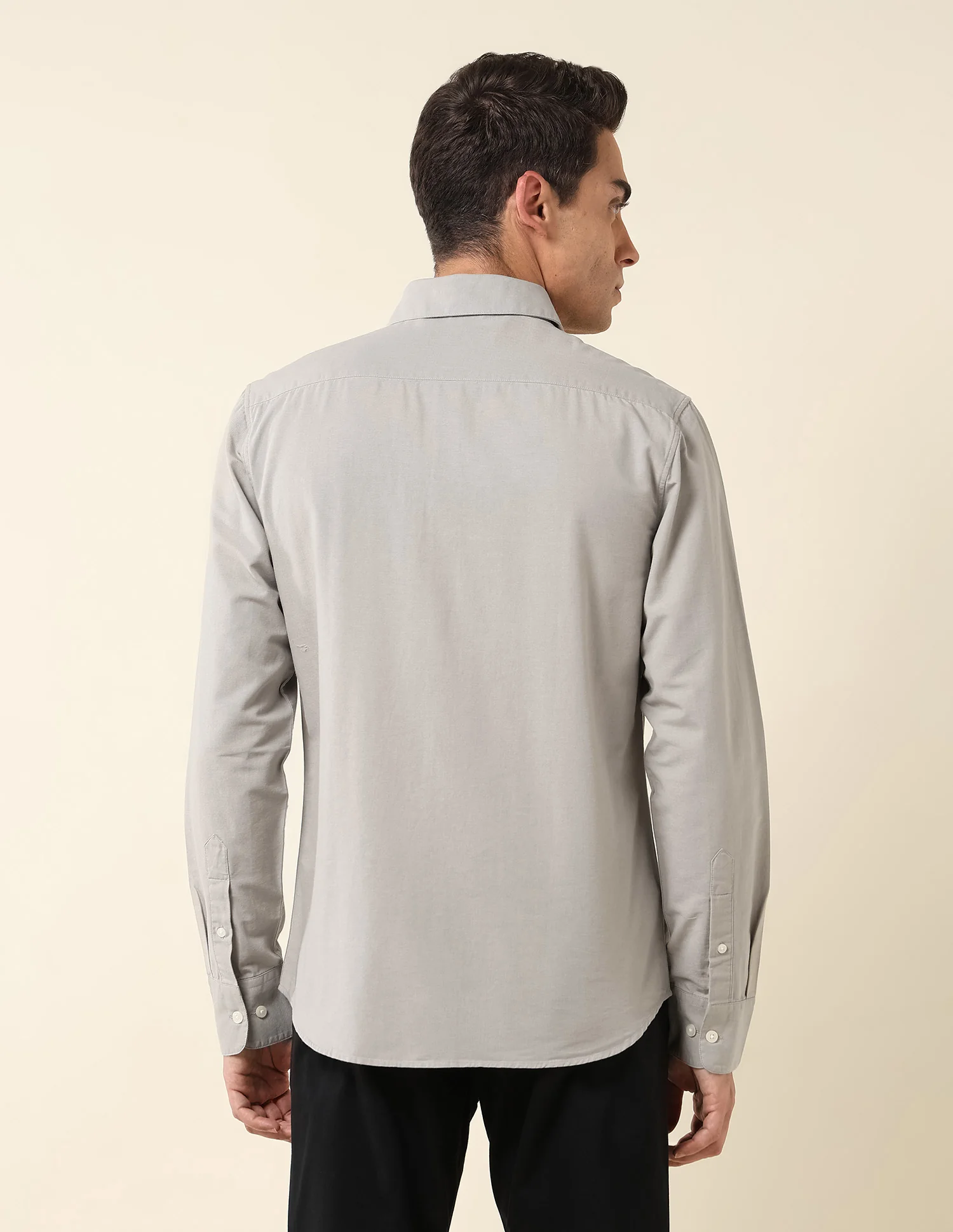 Pure Cotton Twill Shirt - Image 5